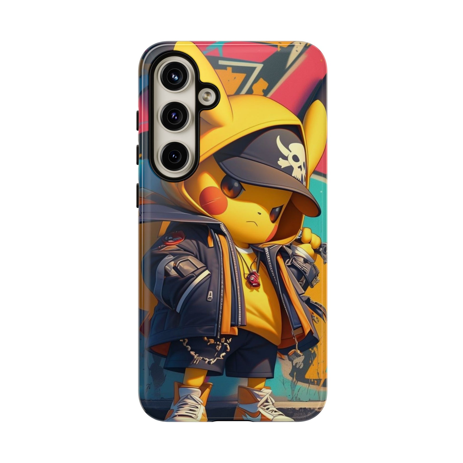 Cute Poke Bear Phone Case, Tough Cases for iPhones, Samsung, and Pixel