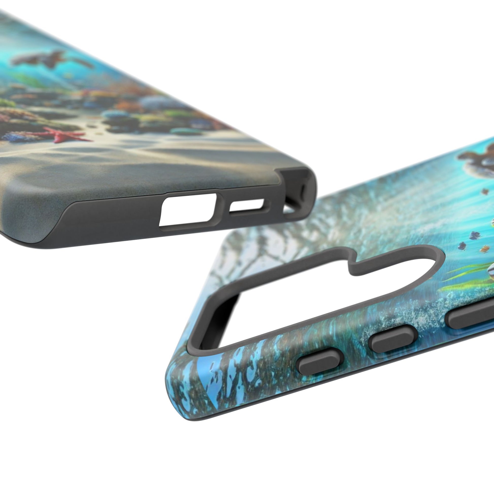 Under Sea Landscape Tough Cases for iPhones, Samsung, and Pixel