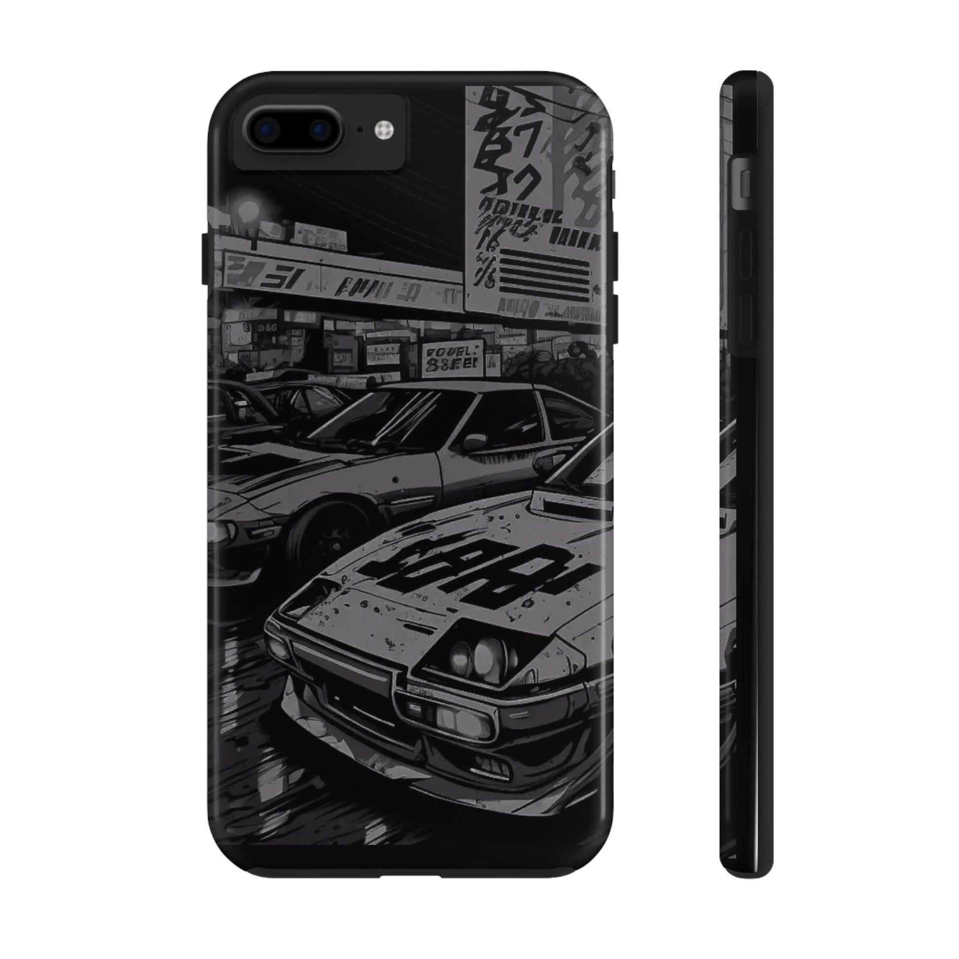 Street Racers Drift Style Tough Phone Cases for Iphones & Samsung Durable