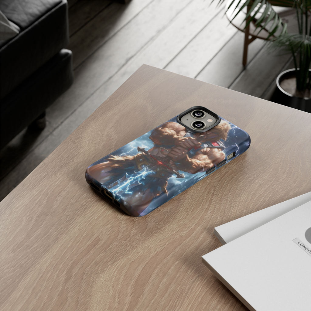 He-Man Masters of the Universe Tough Cases for iPhones, Samsung, and Pixel
