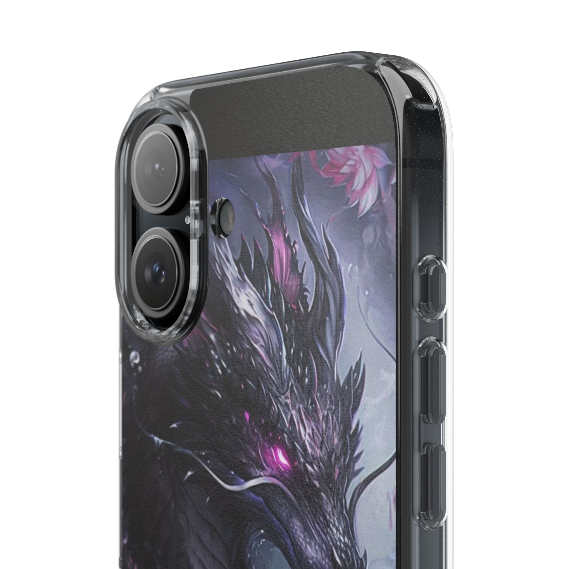 Phone Cases, Purple Dragon Design, iPhone Samsung Case, Protective Cover, Unique