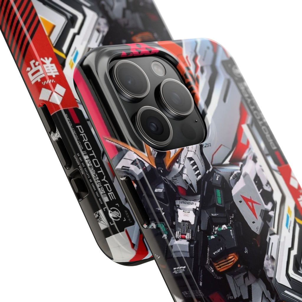 Anime Mecha Warrior Phone Case for iPhone & Samsung Galaxy Phones
