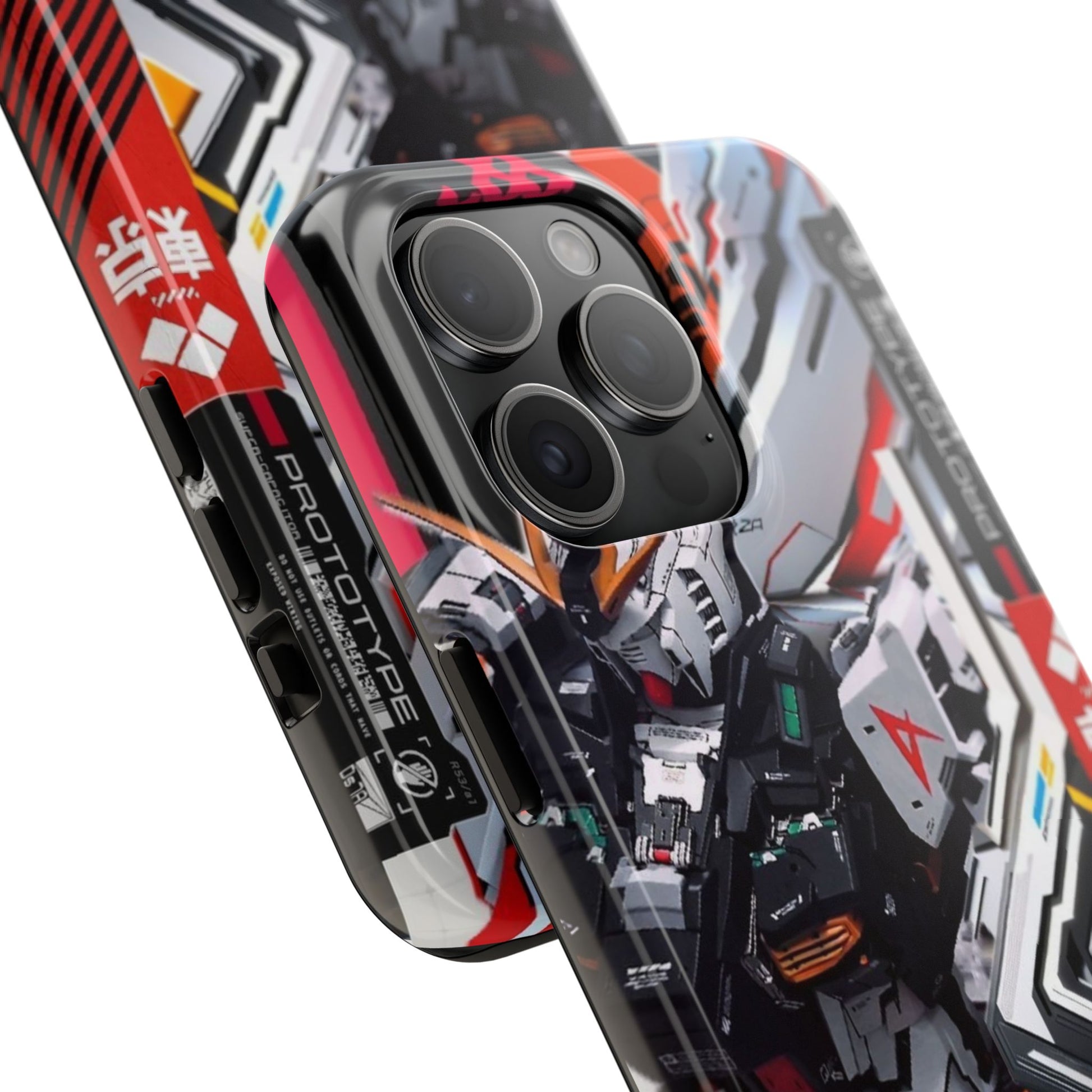 Anime Mecha Warrior Phone Case for iPhone & Samsung Galaxy Phones