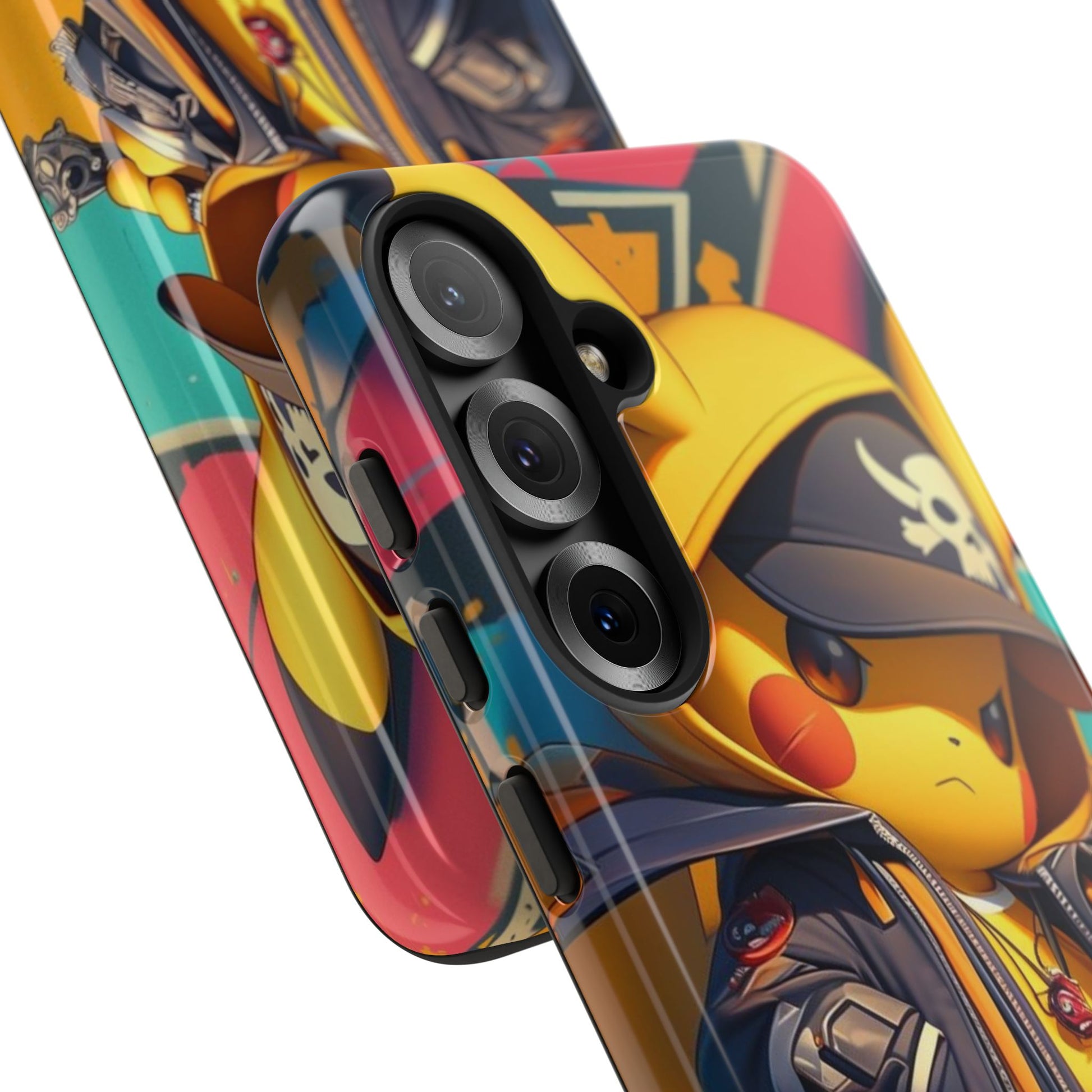 Cute Poke Bear Phone Case, Tough Cases for iPhones, Samsung, and Pixel