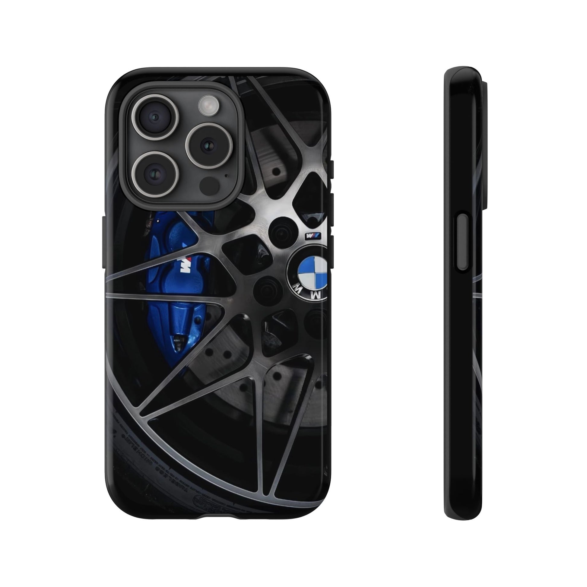 BMW M3 Racing Wheels Tough Cases for iPhones, Samsung, and Pixel