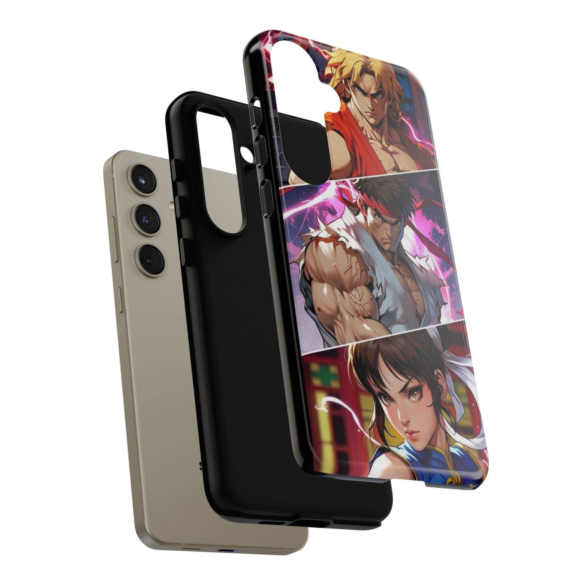 Street Fighter Gamer Theme Tough Cases for iPhones, Samsung, and Pixel