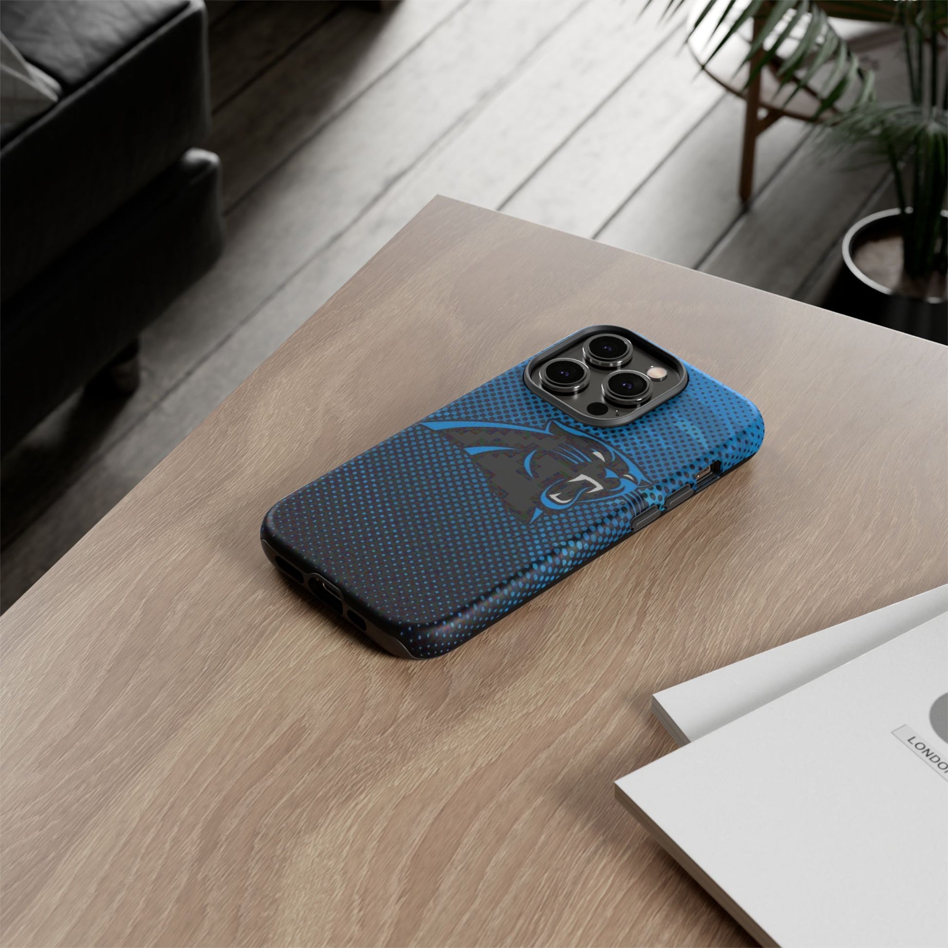 Carolina Panthers Football Logo Tough Cases for iPhones, Samsung, and Pixel