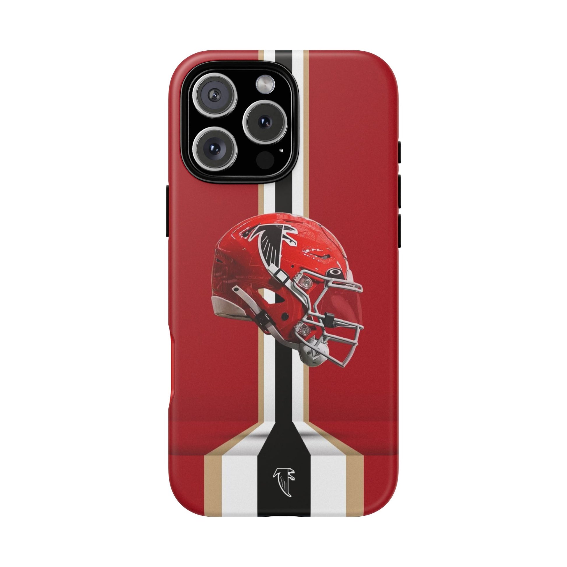 Atlanta Falcons Football Helmet Logo Tough Cases for iPhones, Samsung, and Pixel