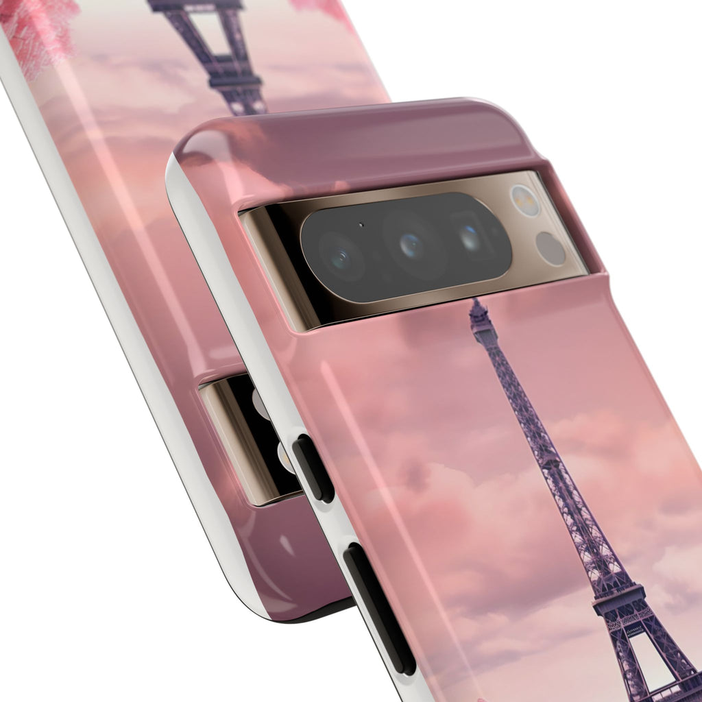Eiffel Tower Paris Tough Cases for iPhones, Samsung, and Pixel