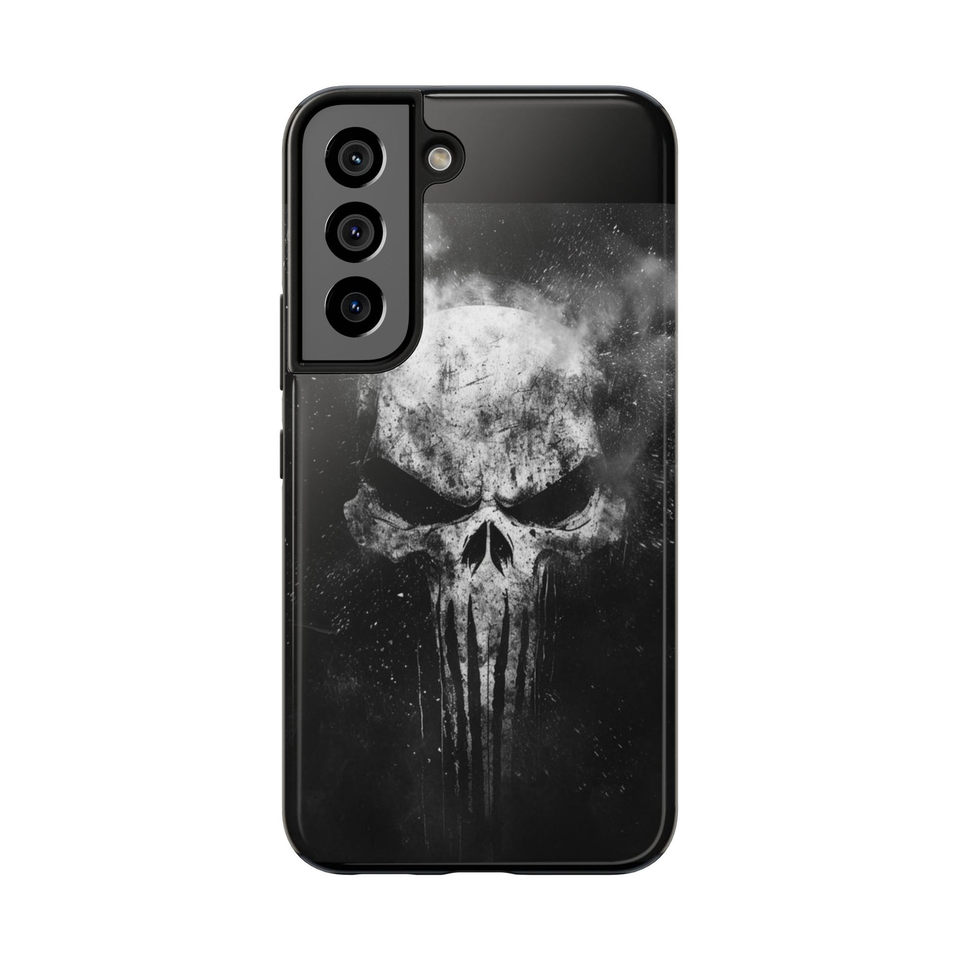 Smoking Skull Theme Phone Case for iPhone & Samsung Galaxy Phones