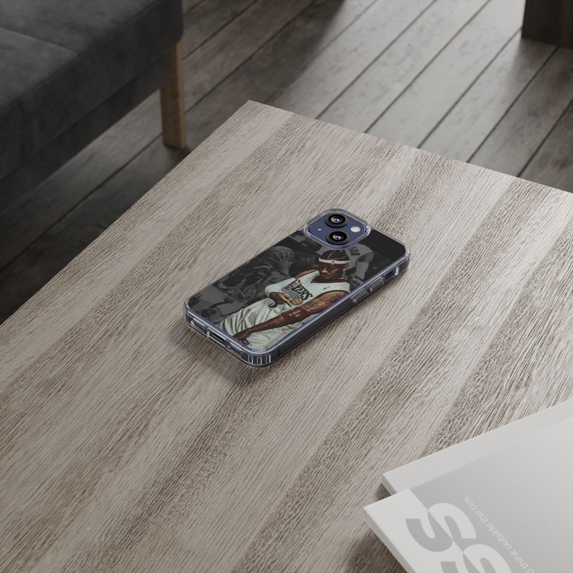 Basketball Phone Case, Iverson Theme, iPhone Samsung, Sports Fan Gift,