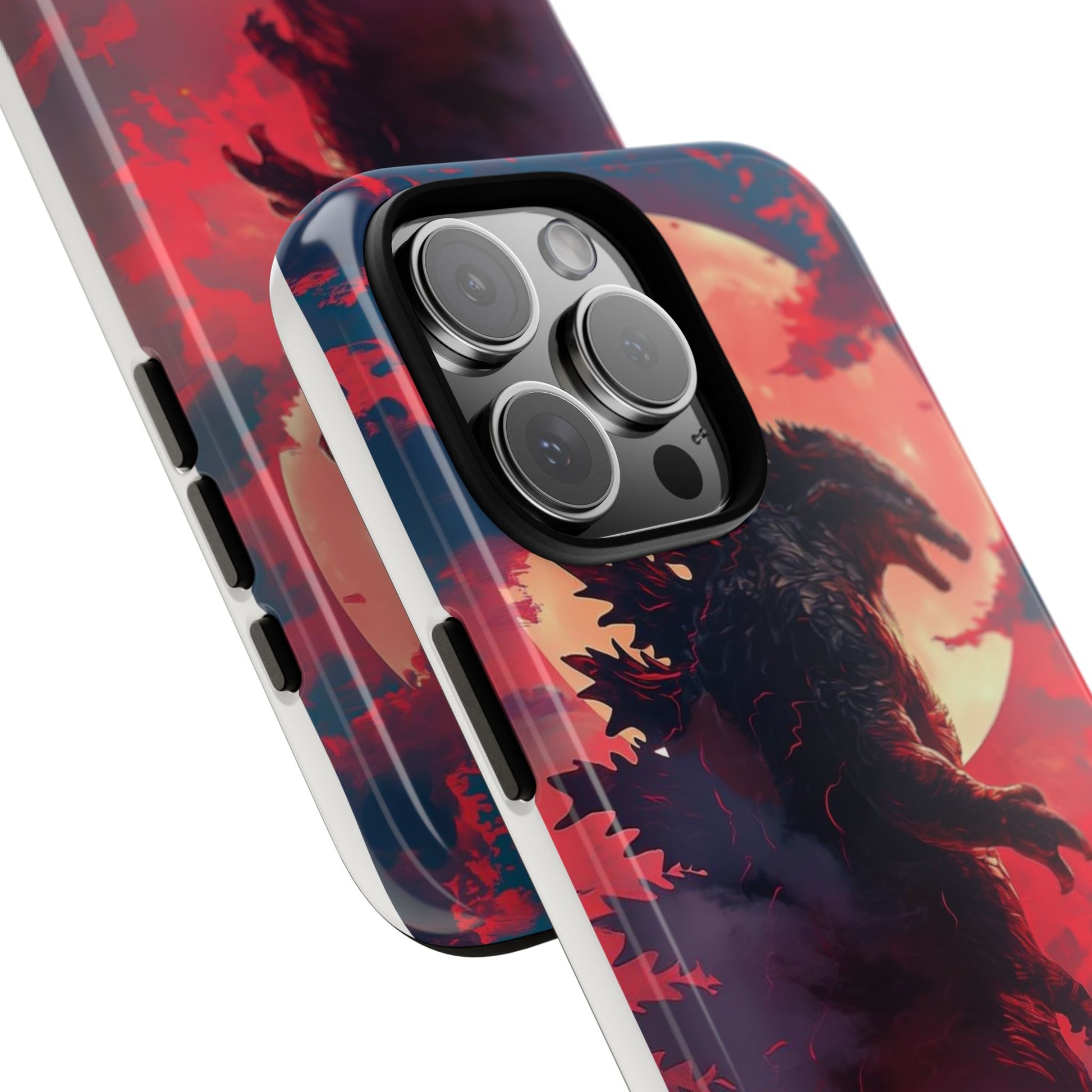 King of Monsters Godzilla Tough Phone Cases for iPhones, Samsung, and Pixel