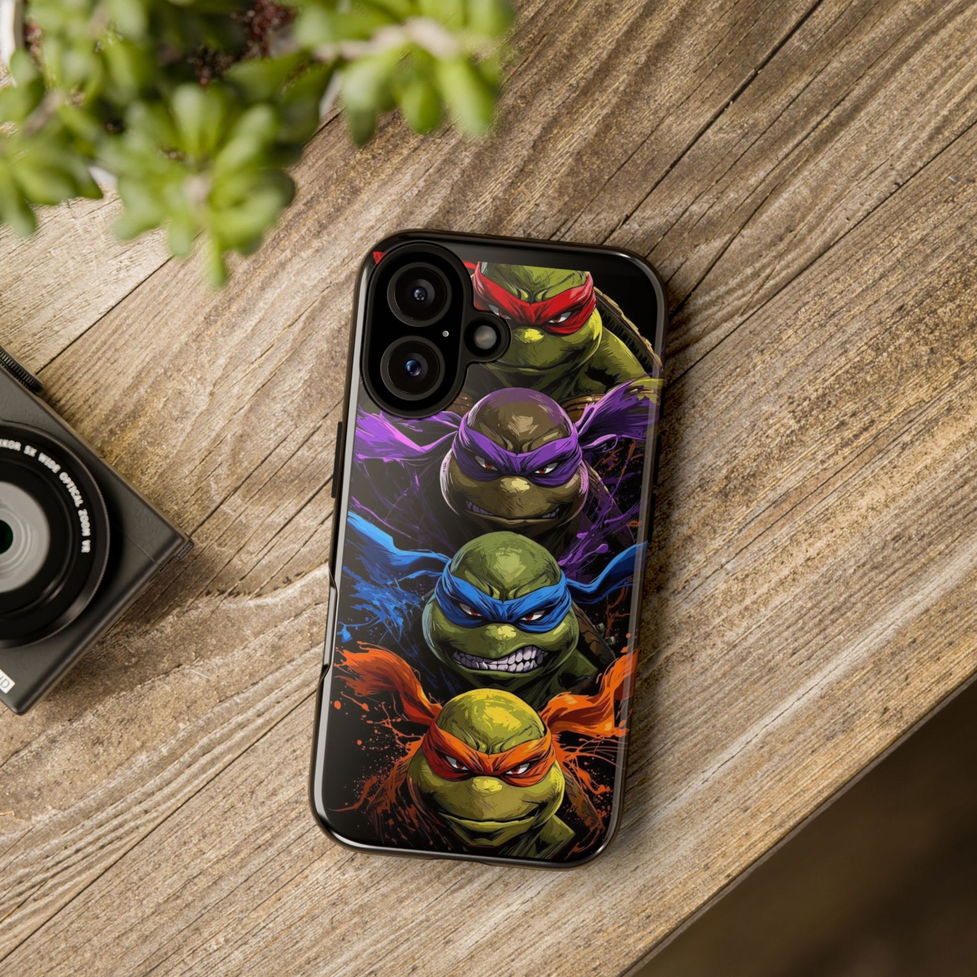 Ninja Turtles Tough Cases for iPhones, Samsung, and Pixel