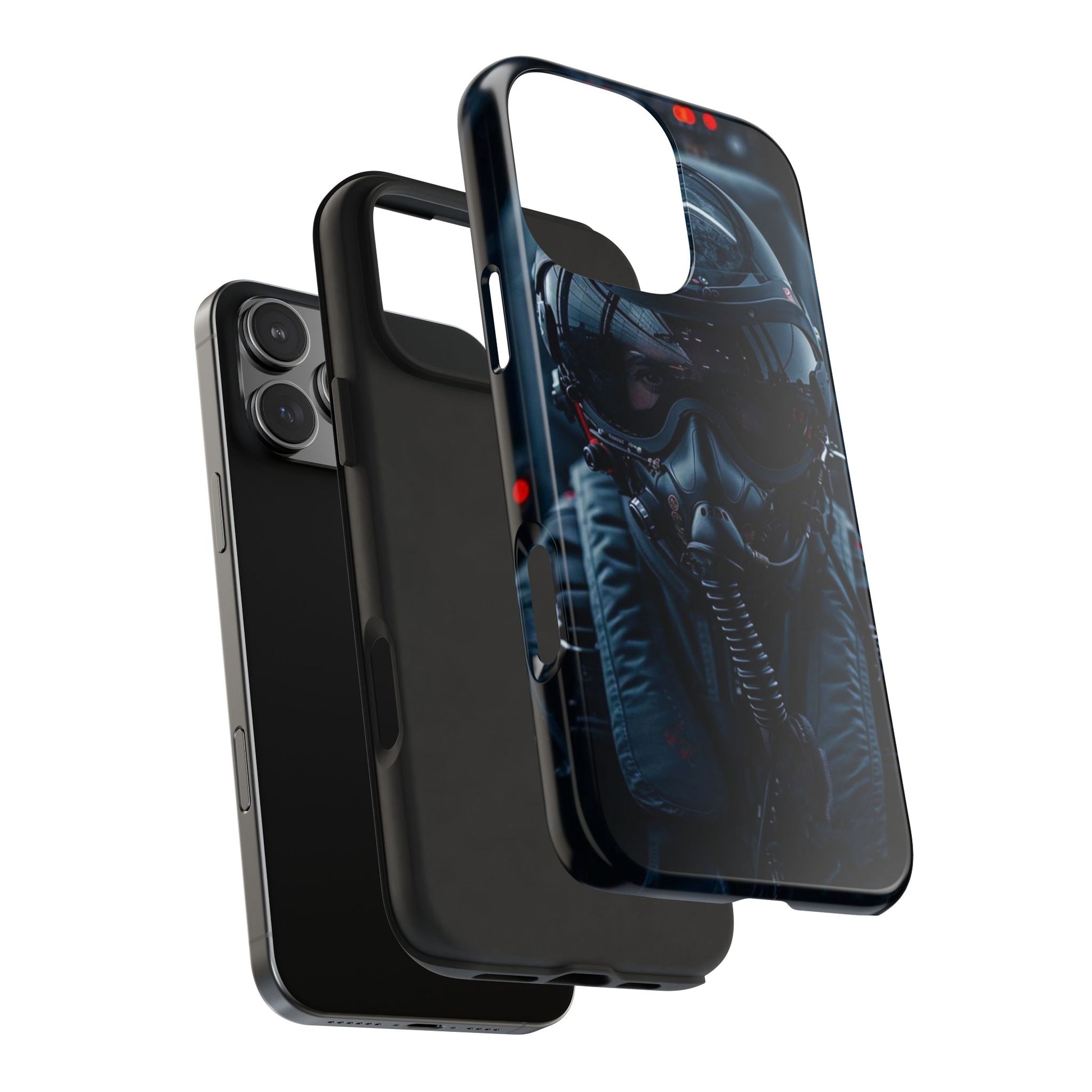 Air Force Pilot Fighter Jet Tough Phone Cases for iPhones & Samsung Phones