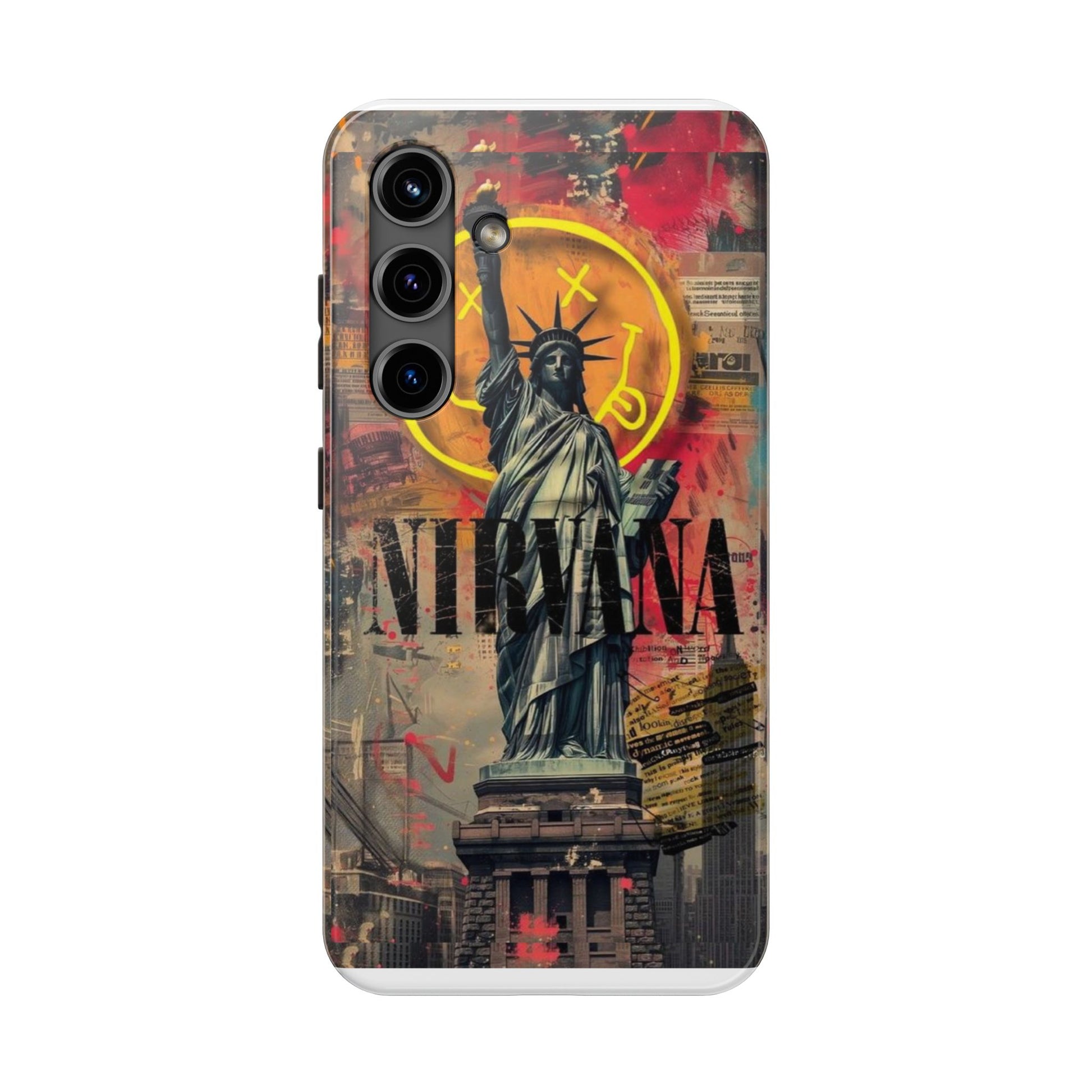 Classic Nirvana Phone Cases for Iphones & Samsung Phones Durable