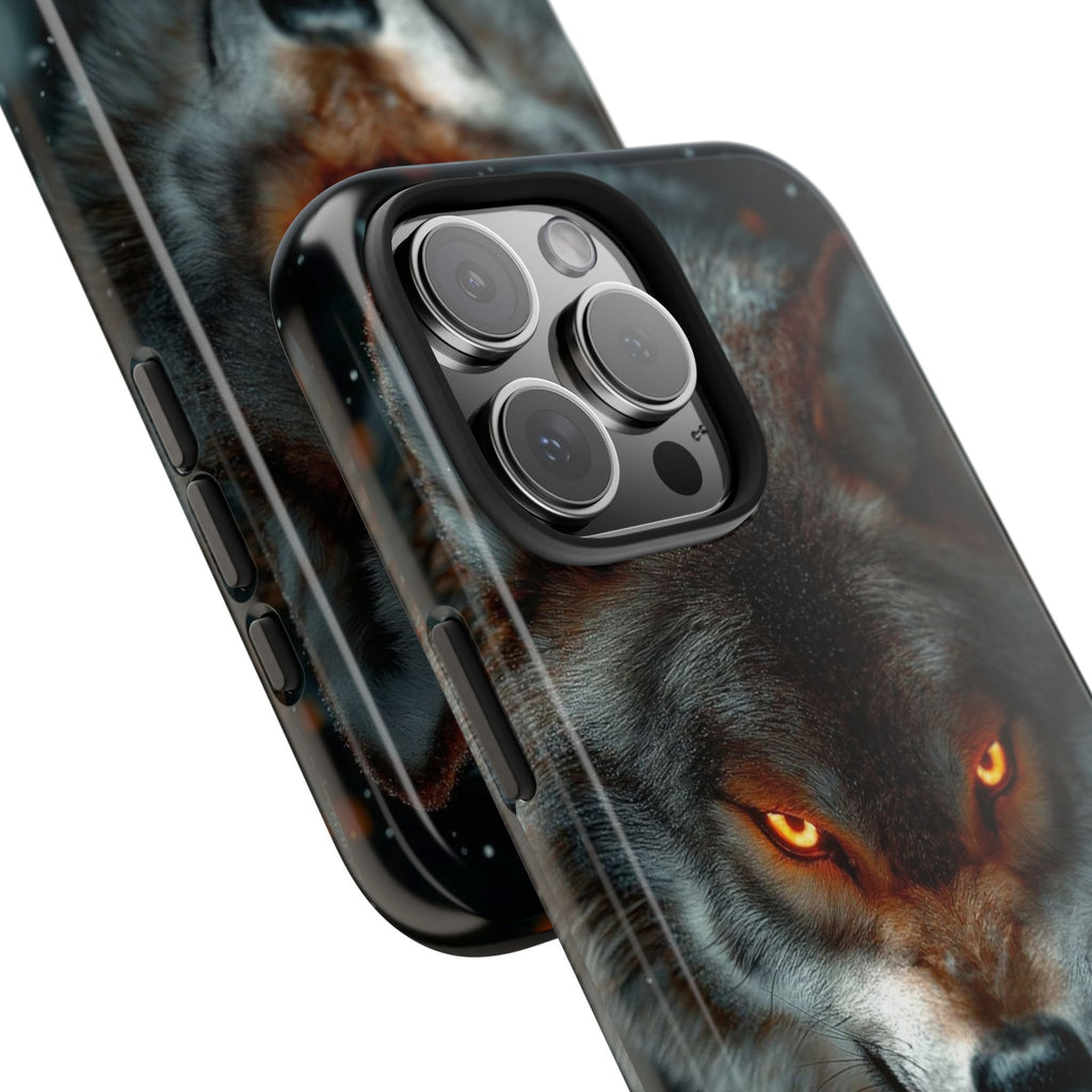 Alpha Male Wolf Themed Tough Phone Cases for Iphones & Samsung Phones