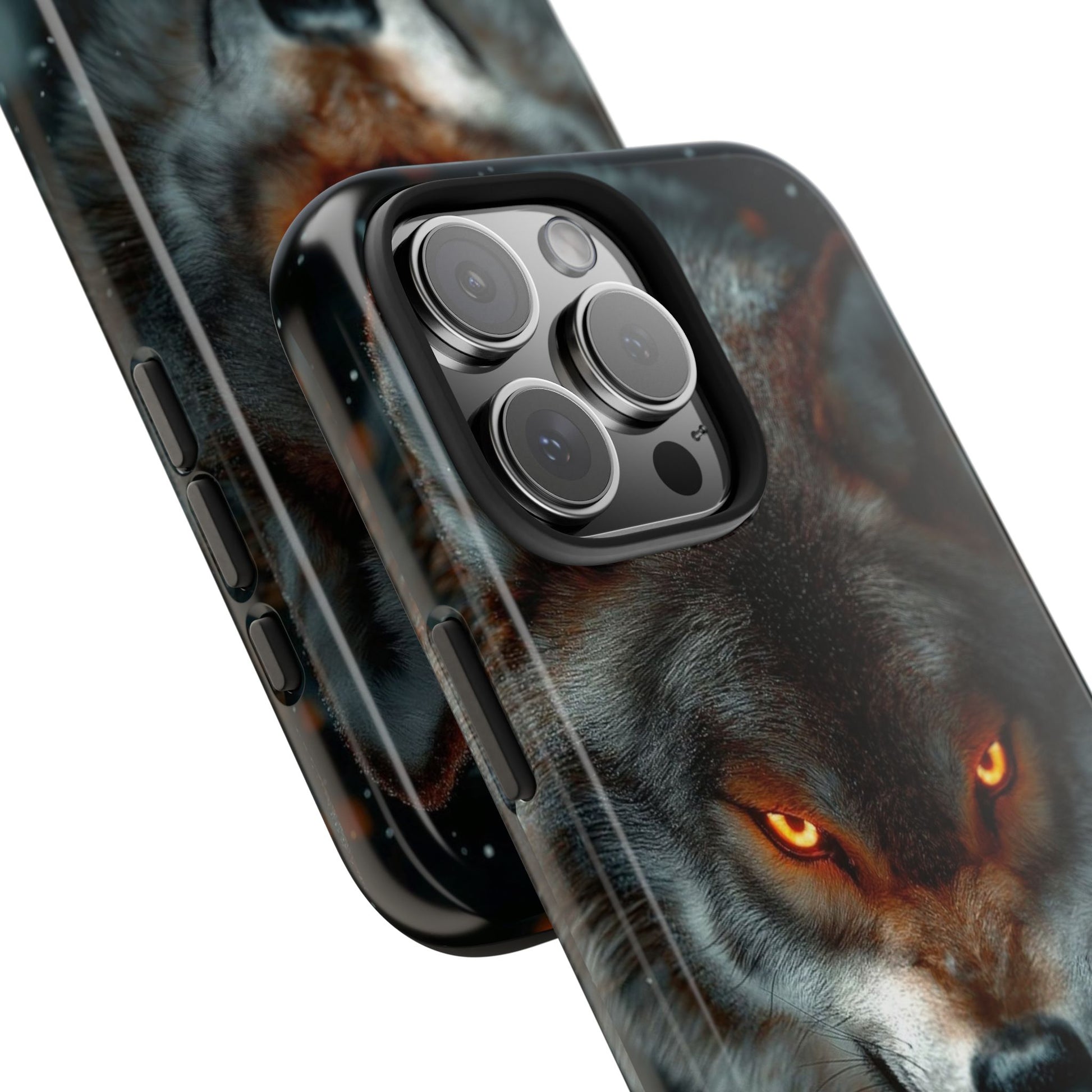 Alpha Male Wolf Themed Tough Phone Cases for Iphones & Samsung Phones