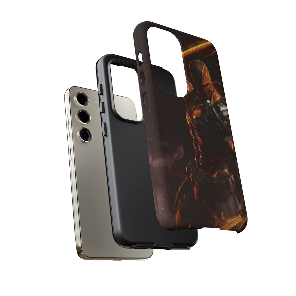 DC Comics Death Stroke Tough Cases for iPhones, Samsung, and Pixel