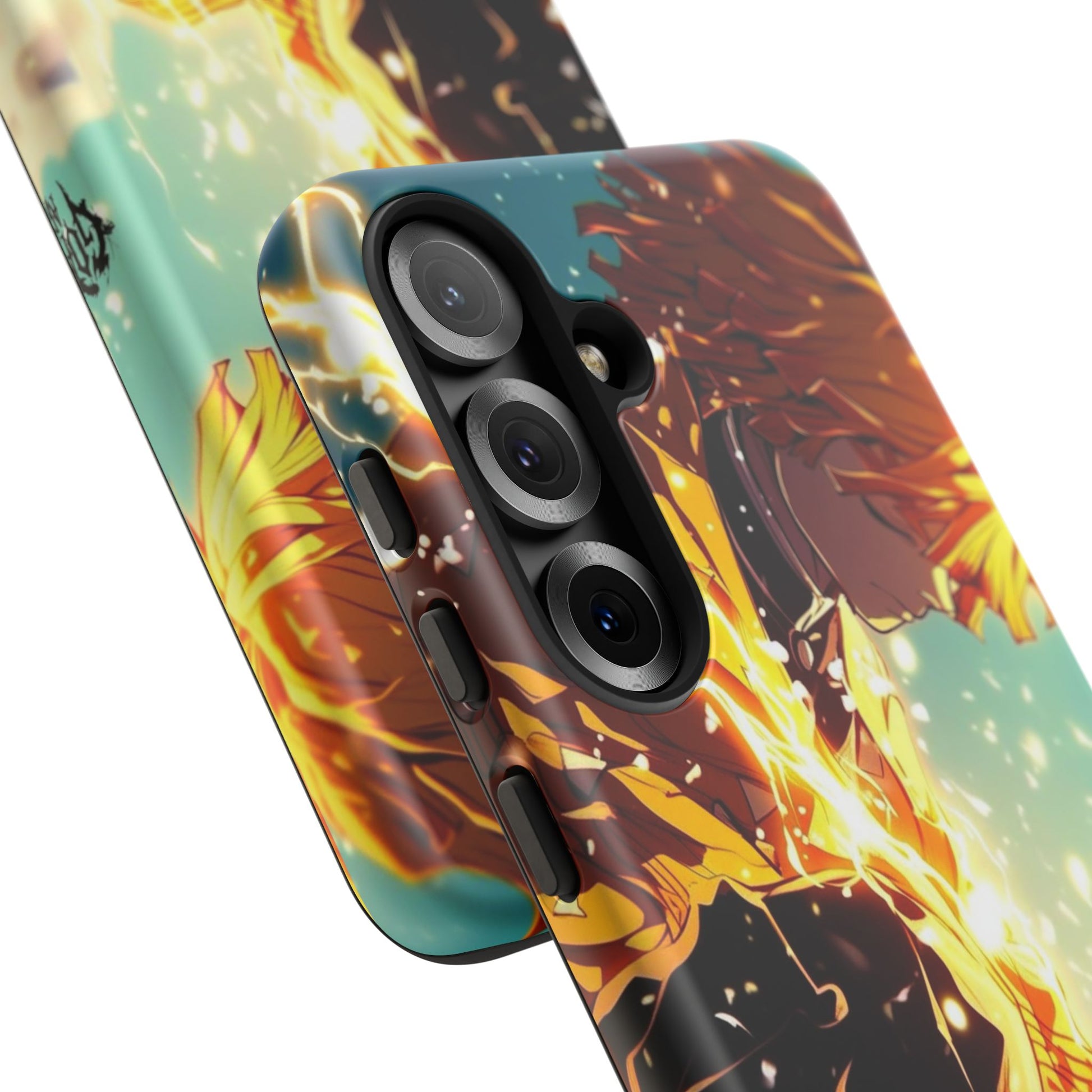 Demon Slayer Zenitsu Anime Theme Phone Case, Tough Cases for iPhones, Samsung, and Pixel