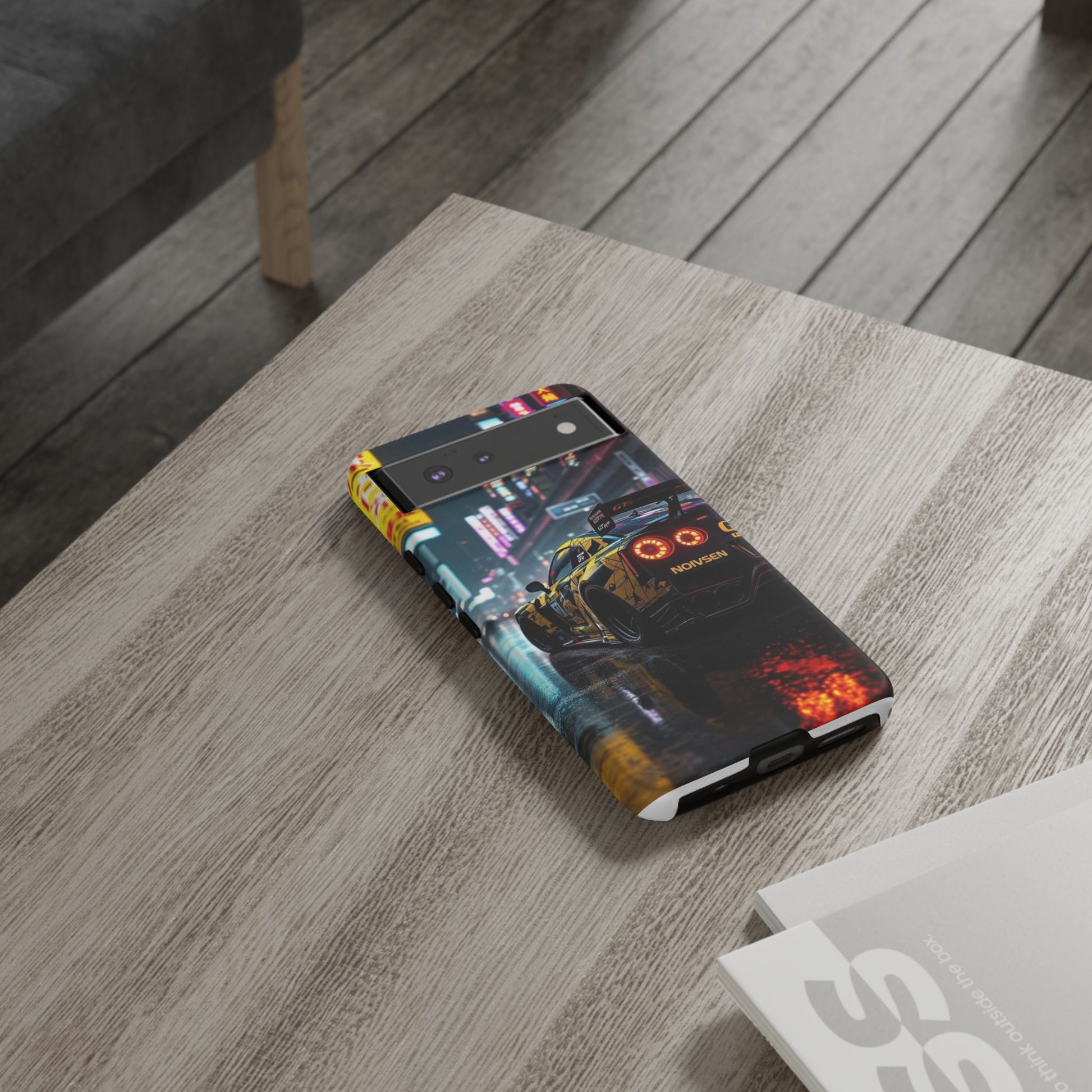 Nissan GTR in Japan Art Tough Cases for iPhones, Samsung, and Pixel