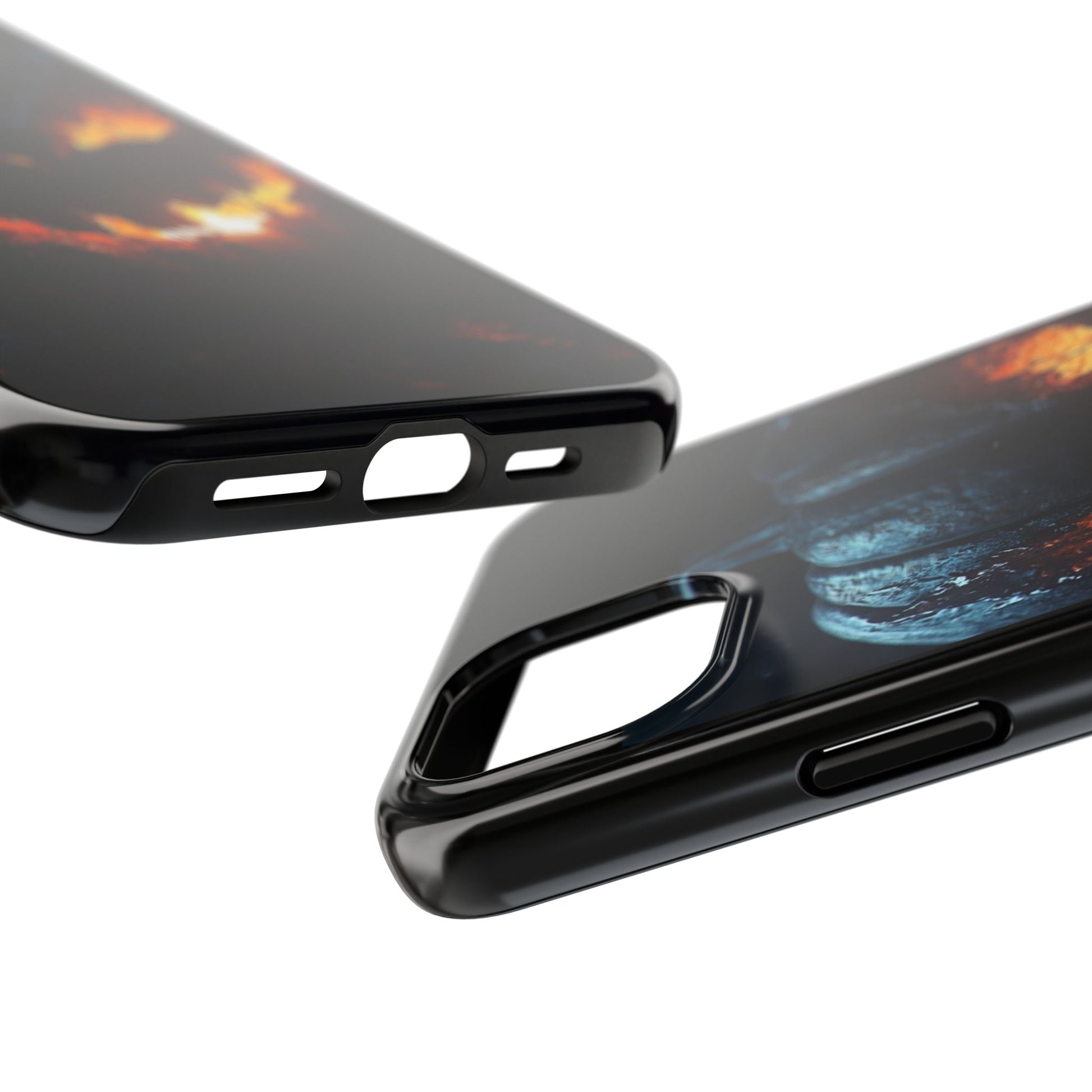 Scary Pumpkin Halloween Theme Phone Cases for iPhones & Samsung Phones