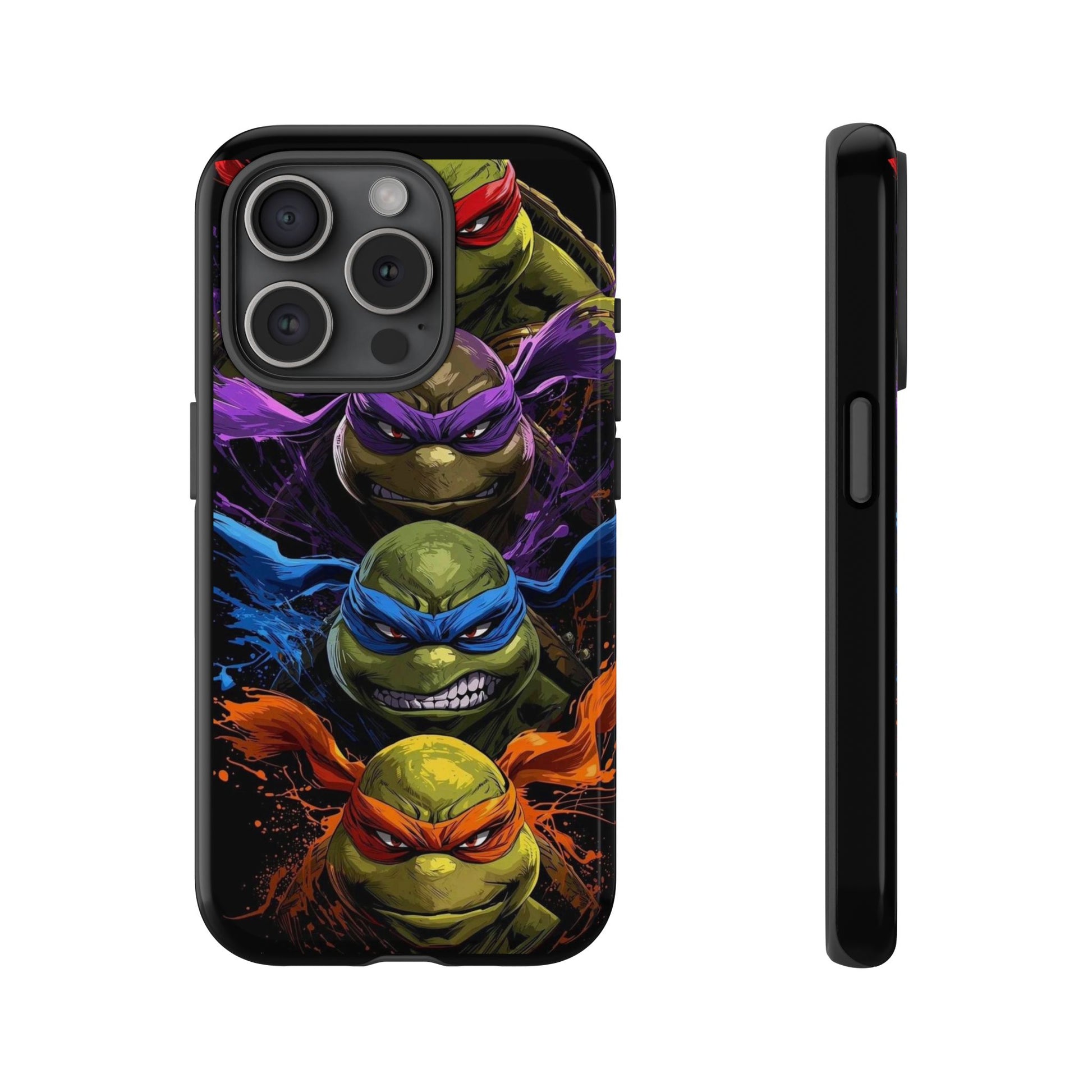 Ninja Turtles Tough Cases for iPhones, Samsung, and Pixel
