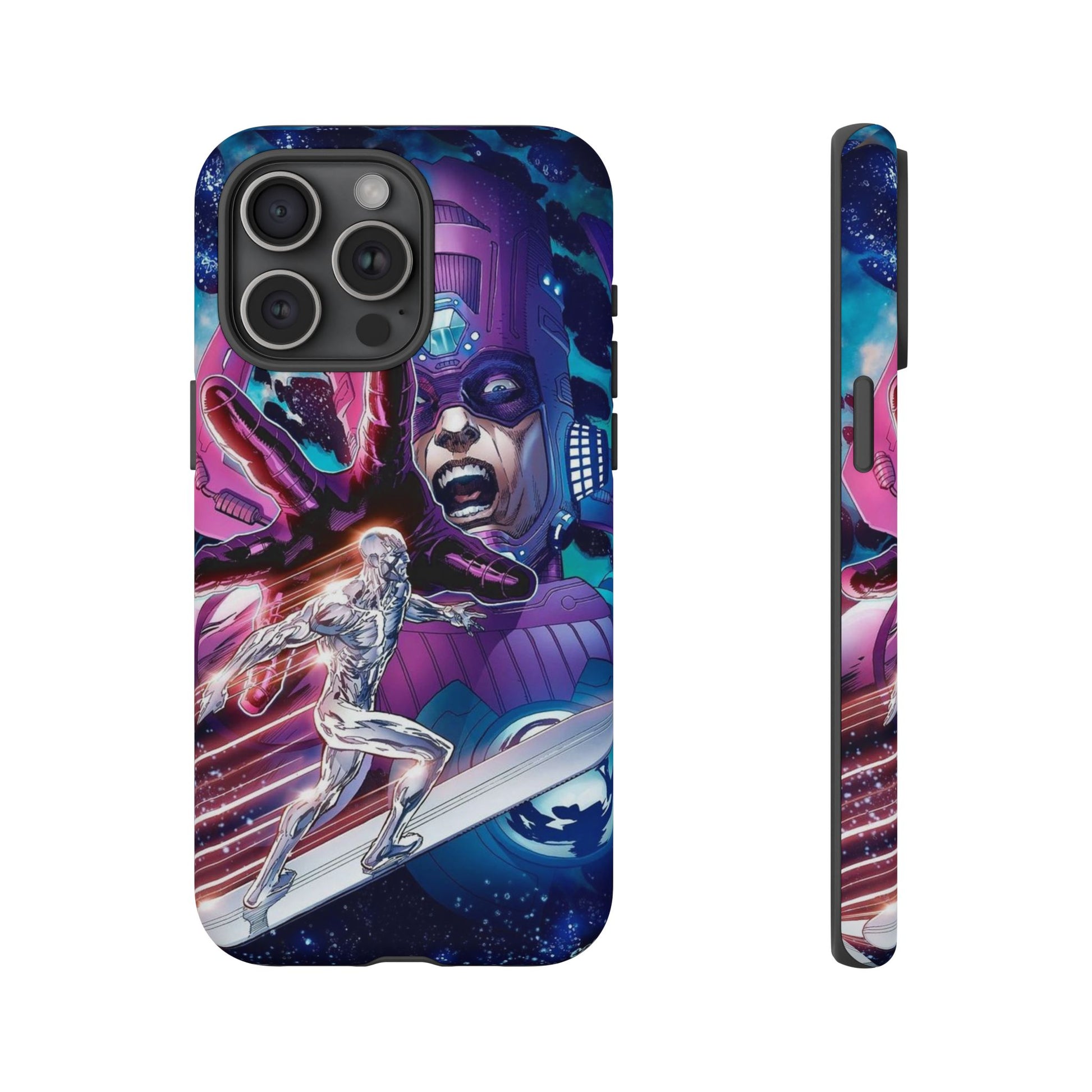 Galactus x Silver Surfer Marvel Phone Case, Tough Cases for iPhones, Samsung, and Pixel