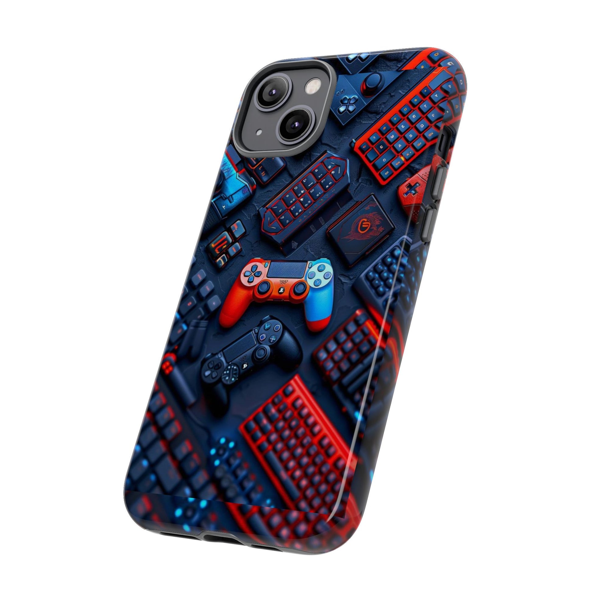 Gamer Themed Controllers Tough Cases for iPhones, Samsung, and Pixel