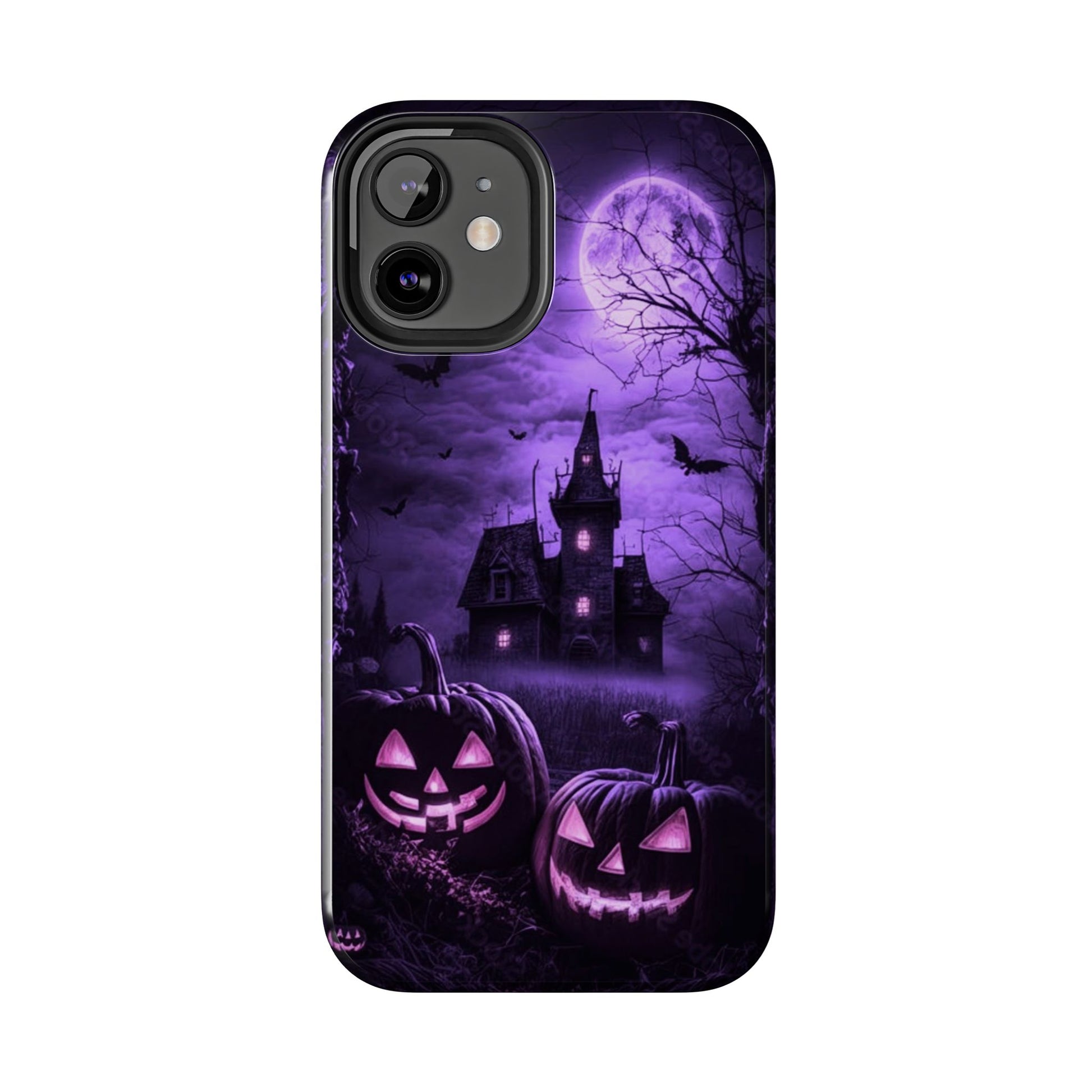 Haunted House Halloween Theme Phone Cases for iPhones & Samsung Phones