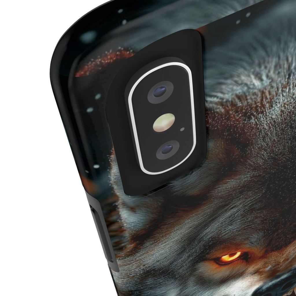 Alpha Male Wolf Themed Tough Phone Cases for Iphones & Samsung Phones
