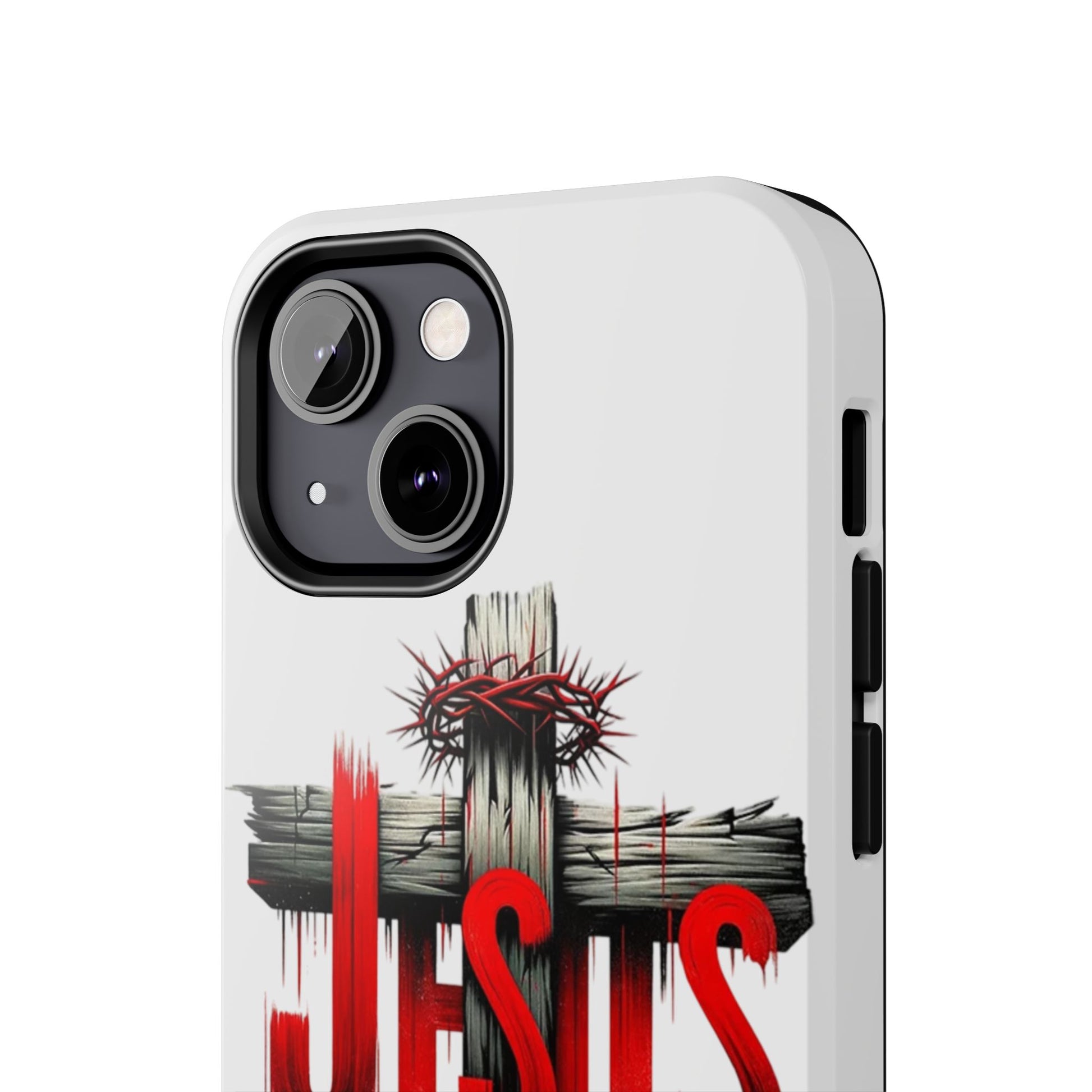 Jesus Cross and Crown Christian Theme Phone Cases for iPhones & Samsung Phones