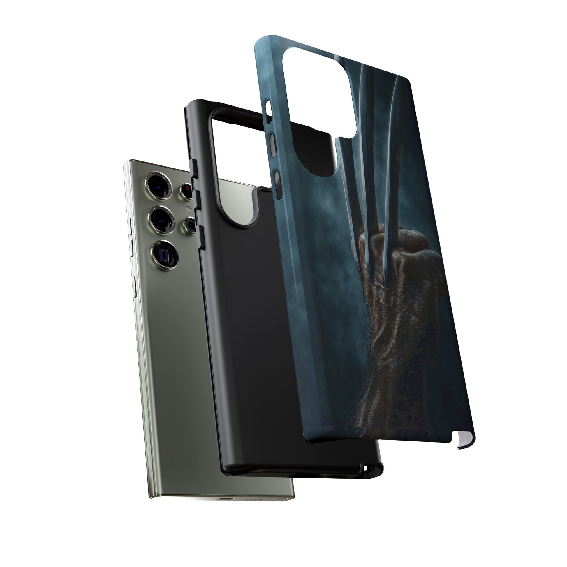Logan's Claws Wolverine Tough Cases for iPhones, Samsung, and Pixel