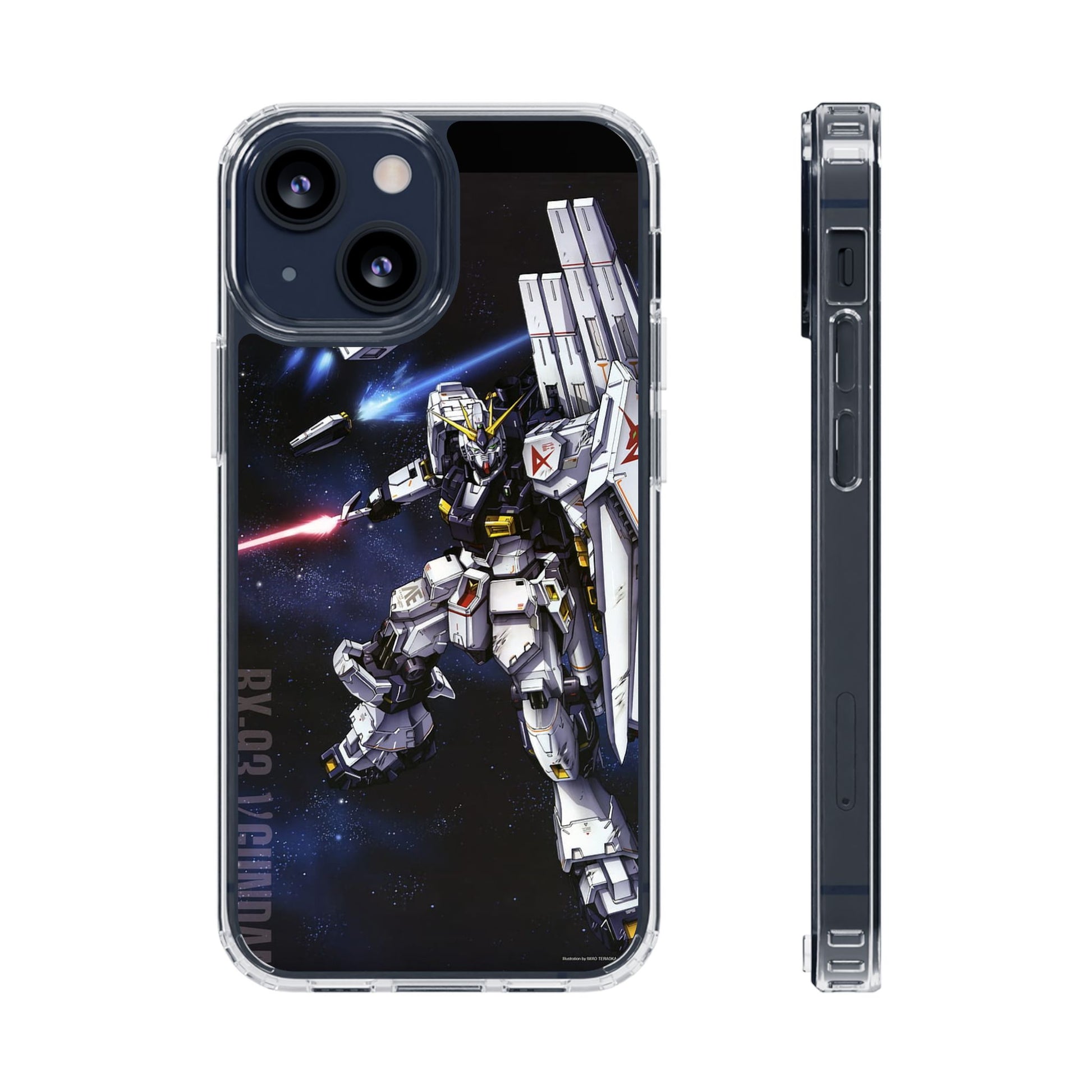 Gundam Mech Warrior Robot Phone Case, Iphone Samsung Cover, Clear Cases