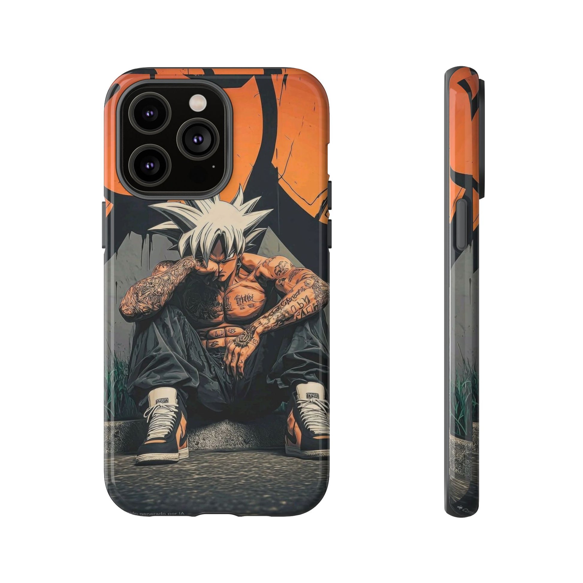 Anime DBZ Thug Tough Cases for iPhones, Samsung, and Pixel