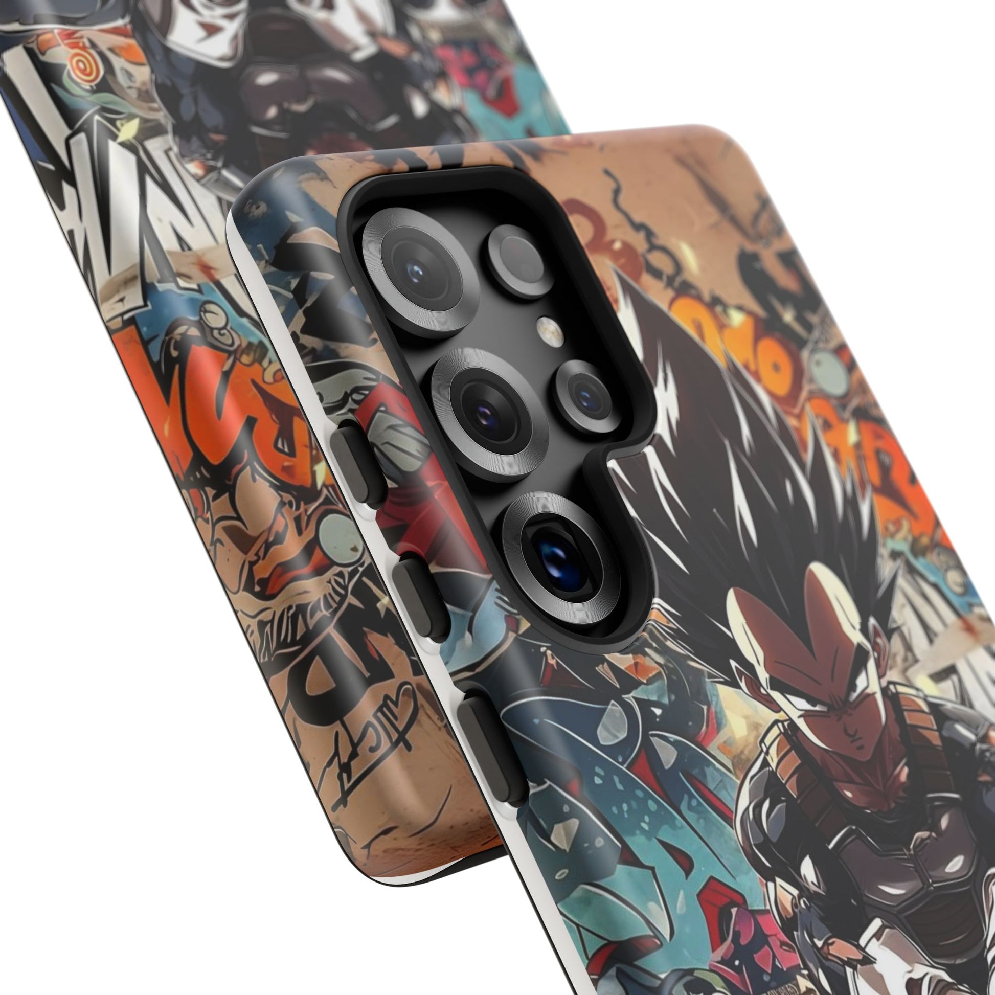 Anime Vegeta Dragon ball Z Tough Cases for iPhones, Samsung, and Pixel