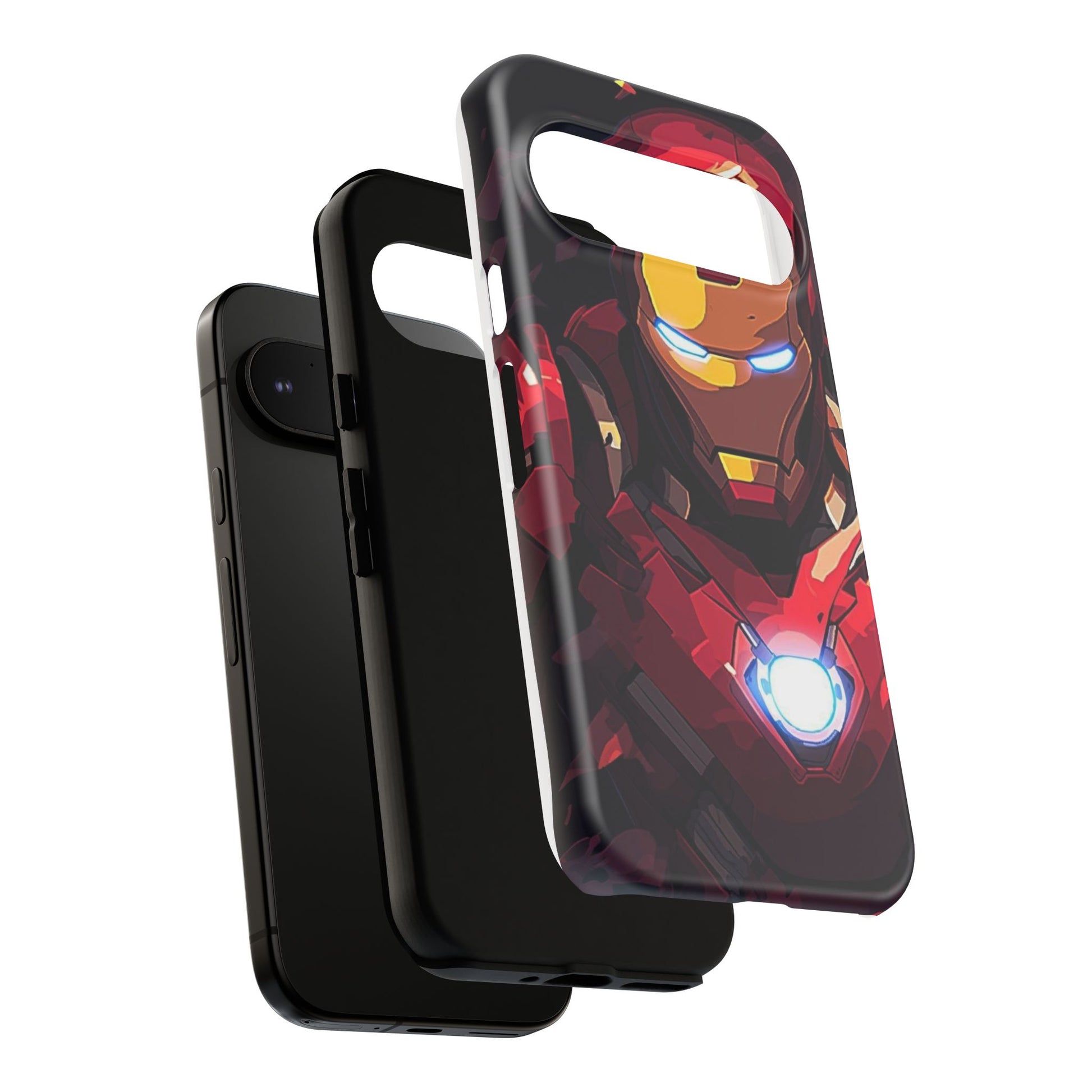 Invincible Iron Man Tough Cases for iPhones, Samsung, and Pixel