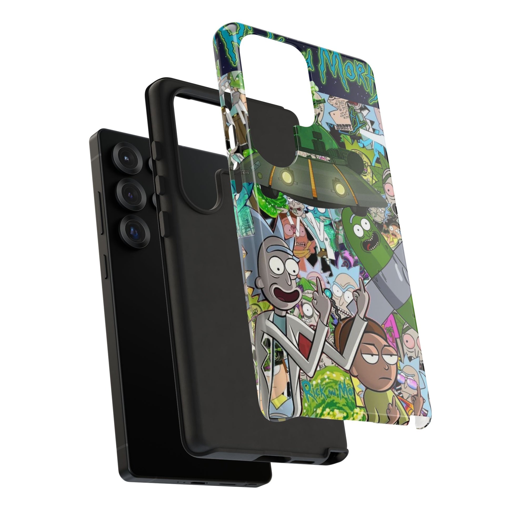 Rick and Morty Phone Case, Tough Cases for iPhones, Samsung, and Pixel