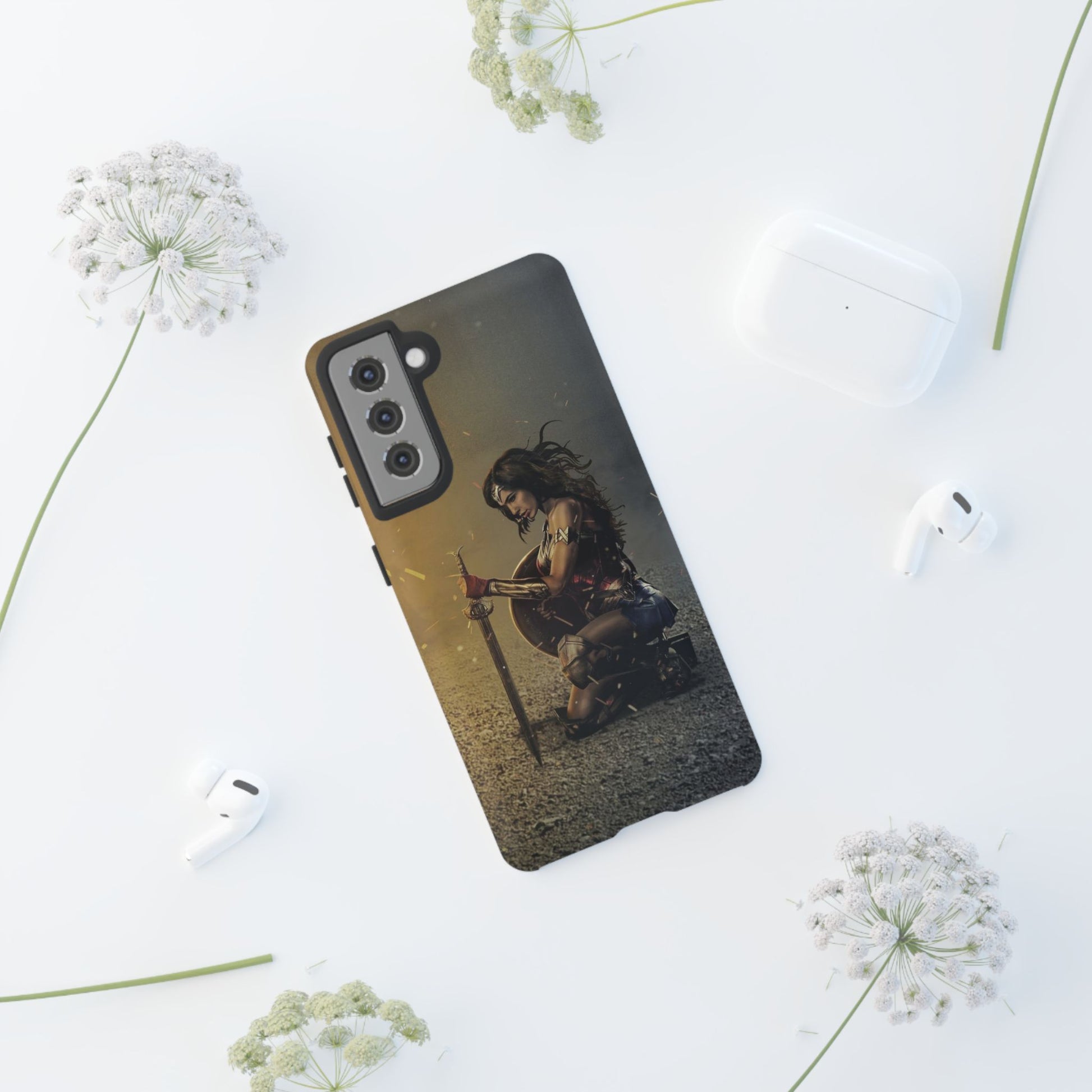 Gal Gadot Wonder Woman Tough Cases for iPhones, Samsung, and Pixel