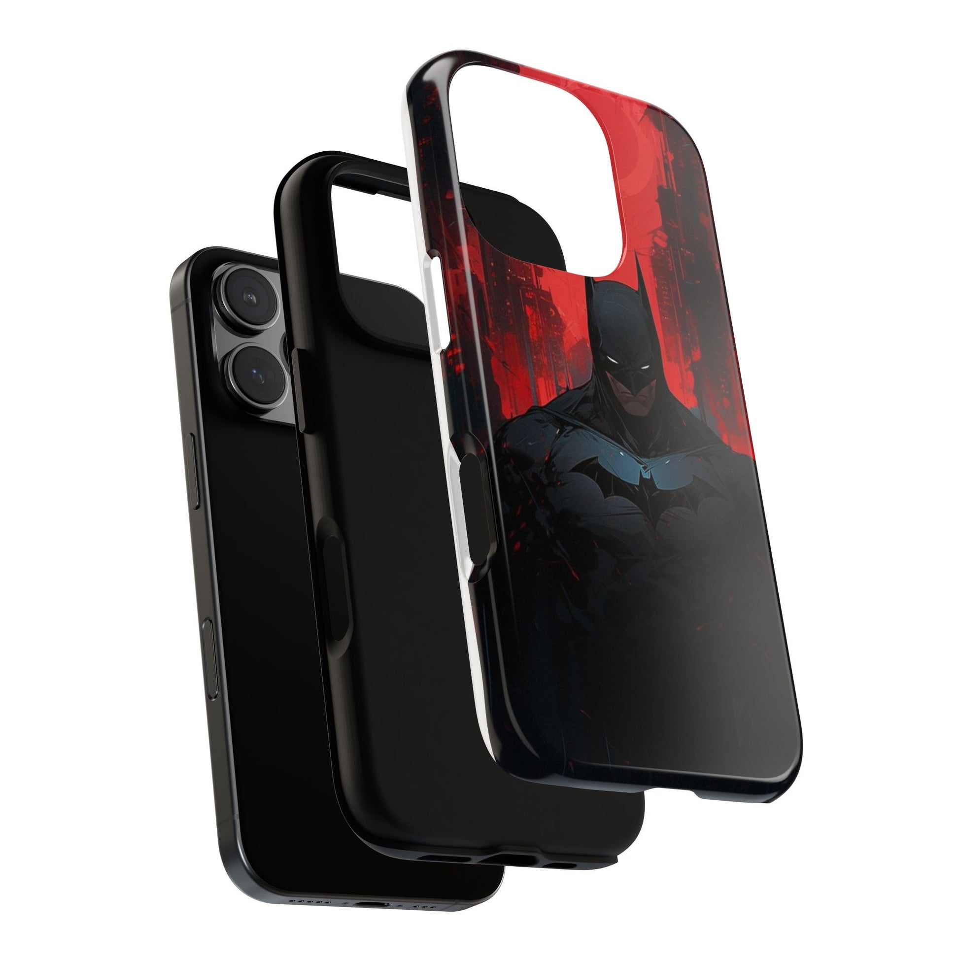 The Dark Knight Batman Tough Cases for iPhones, Samsung, and Pixel