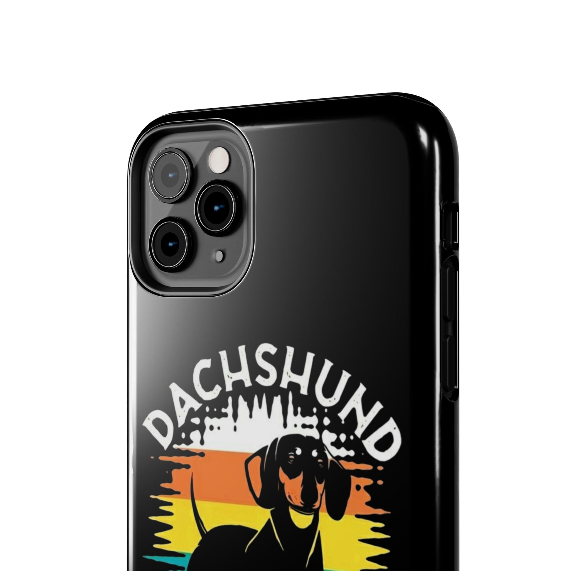Dachshund Boss Theme Phone Cases for iPhones & Samsung Phones
