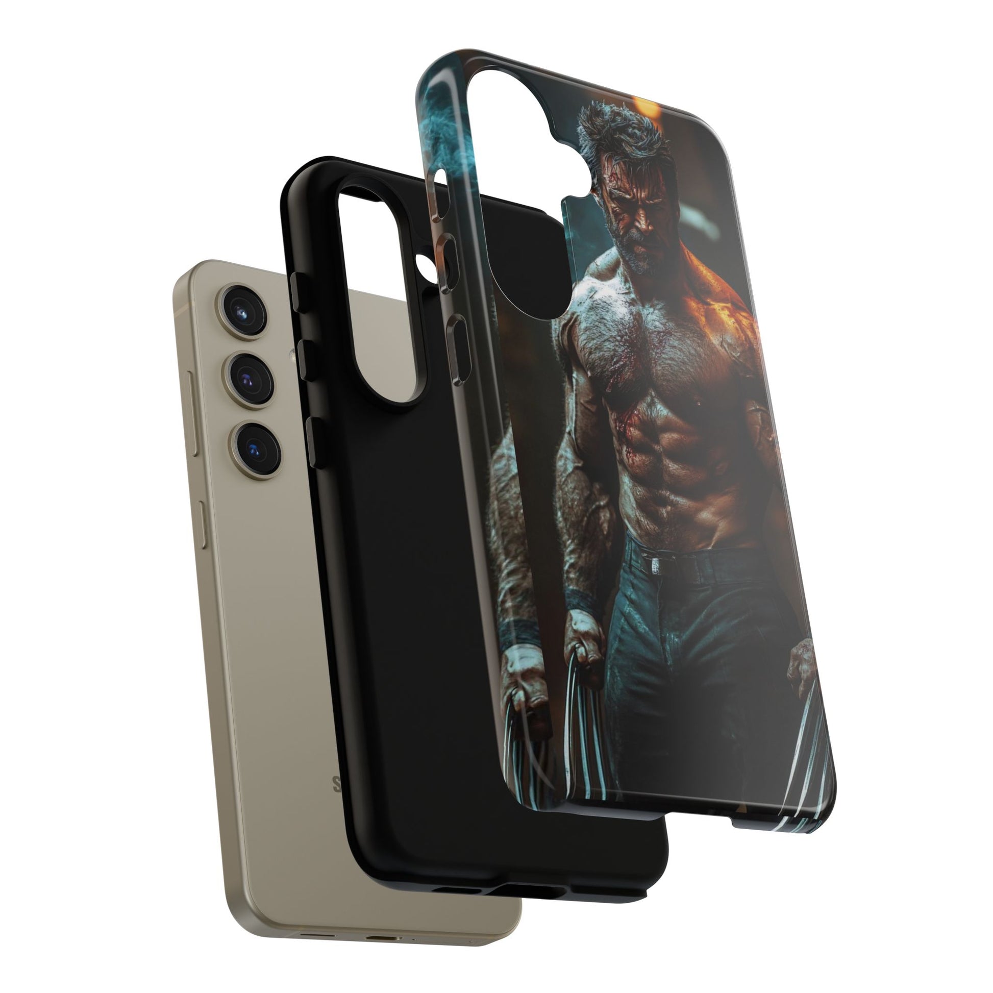 Marvel's Logan Wolverine Tough Cases for iPhones, Samsung, and Pixel