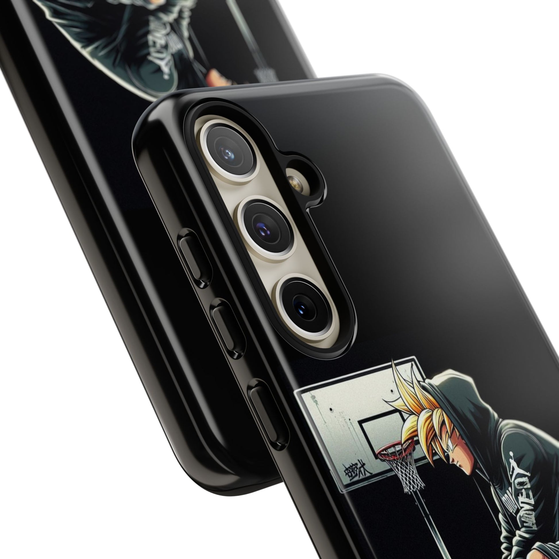 Son Goku Basketball Tough Cases for iPhones, Samsung, and Pixel