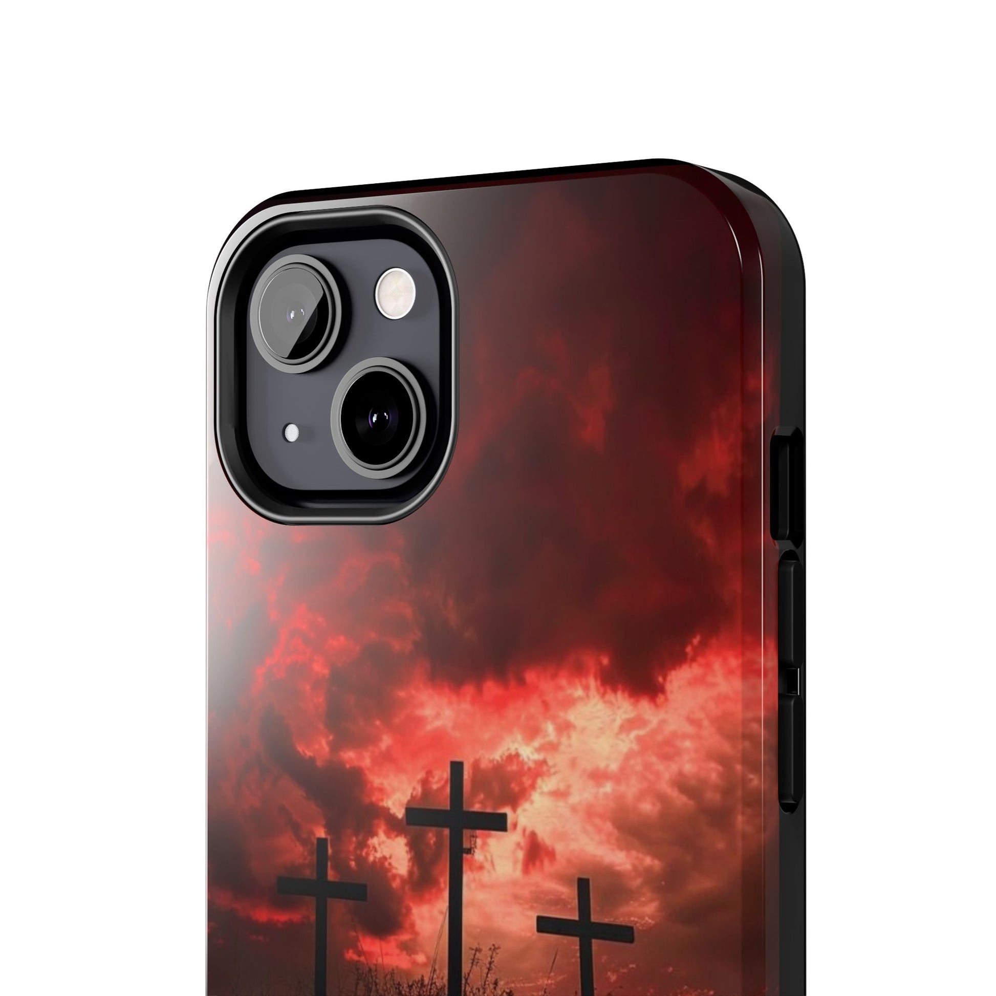 Crosses at Golgotha Christian Cases for iPhones & Samsung Phones