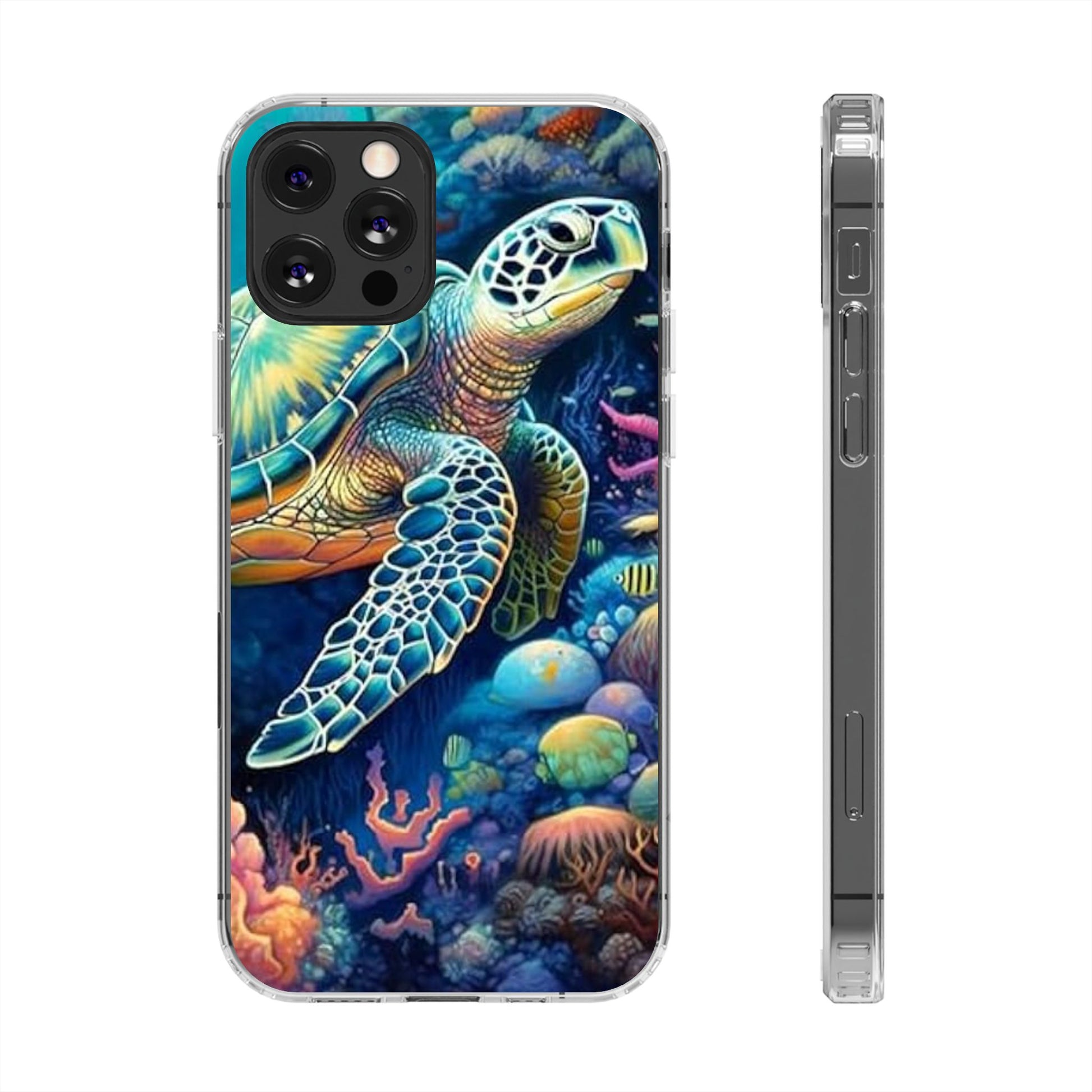 Beautiful Sea Turtle Themed Iphone, Samsung case