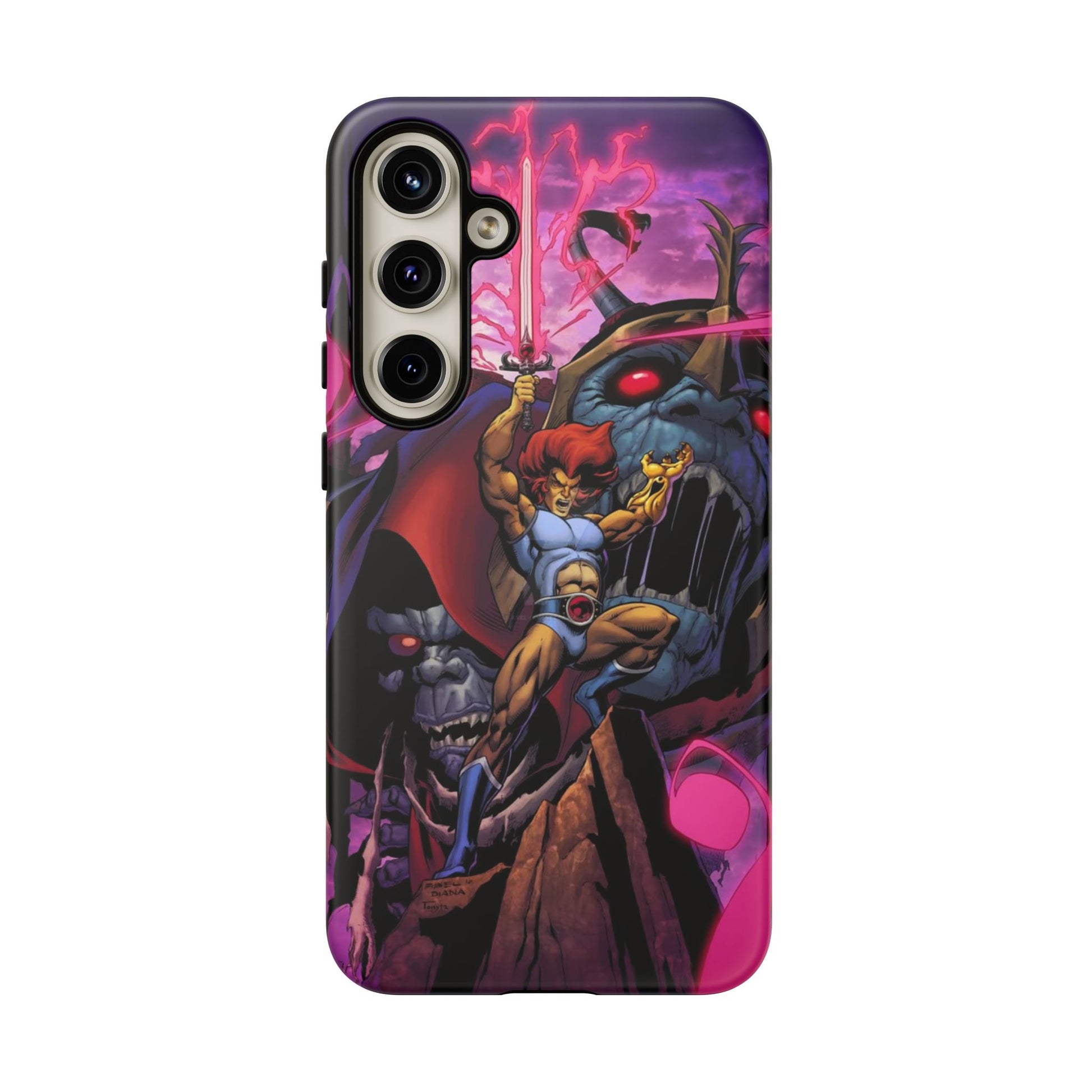 Thundercats Lion O x Mumra Tough Cases for iPhones, Samsung, and Pixel