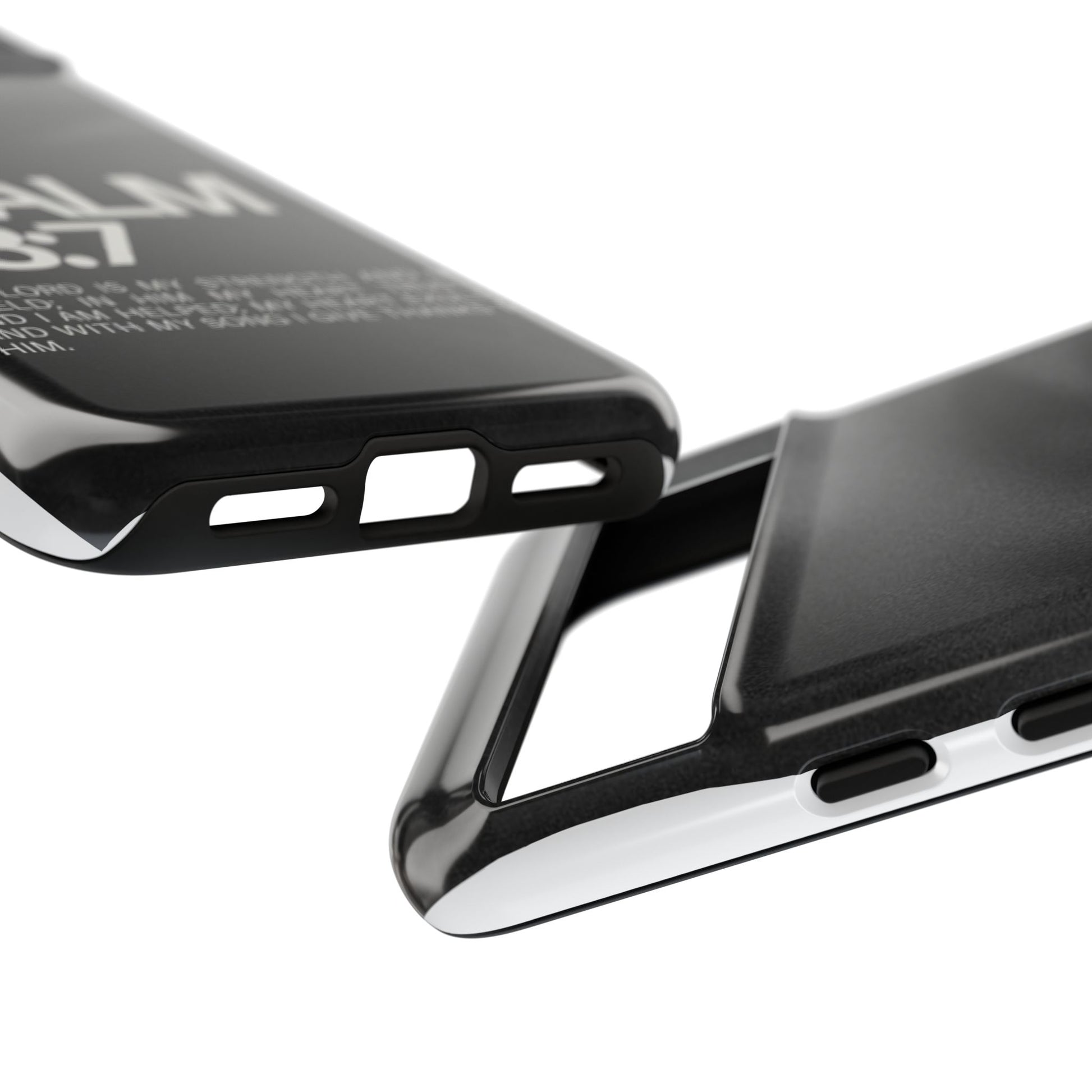 Christian Themed Psalms 28:7 Phone Case, Tough Cases for iPhones, Samsung, and Pixel
