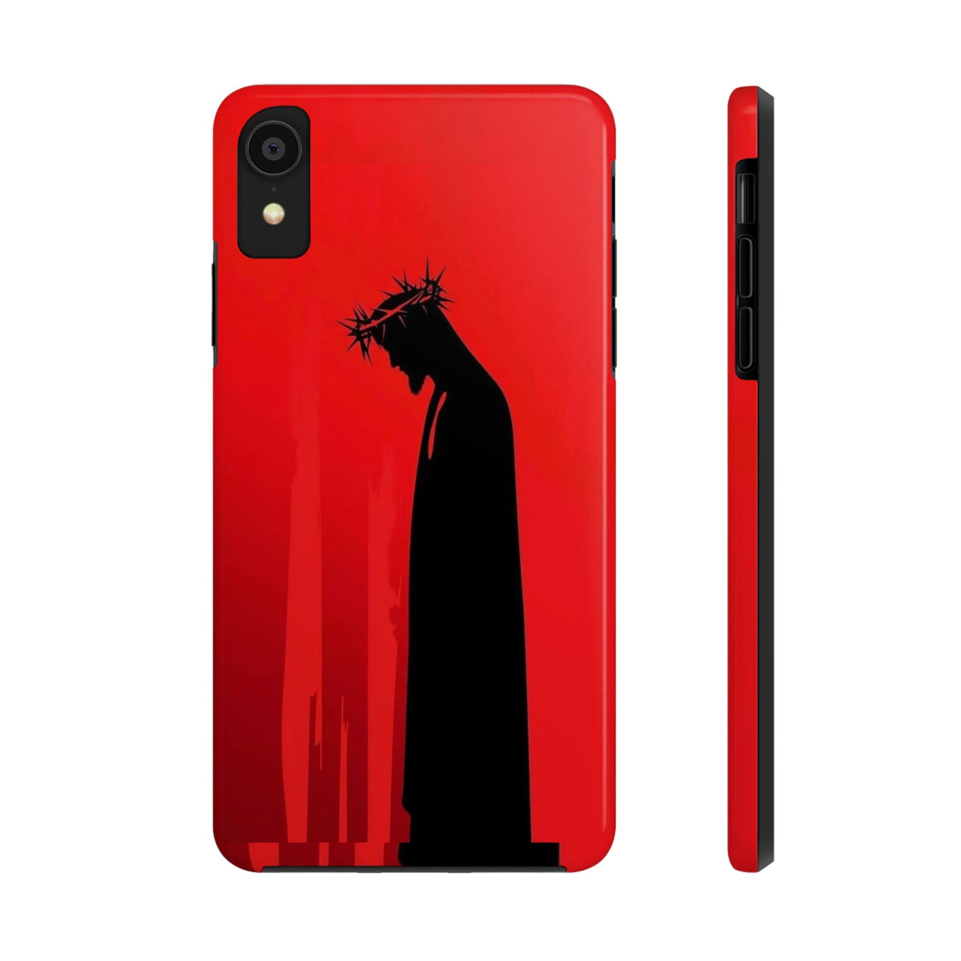 Jesus Silhouette Christian Art Phone Case for iPhone & Samsung Galaxy Phones