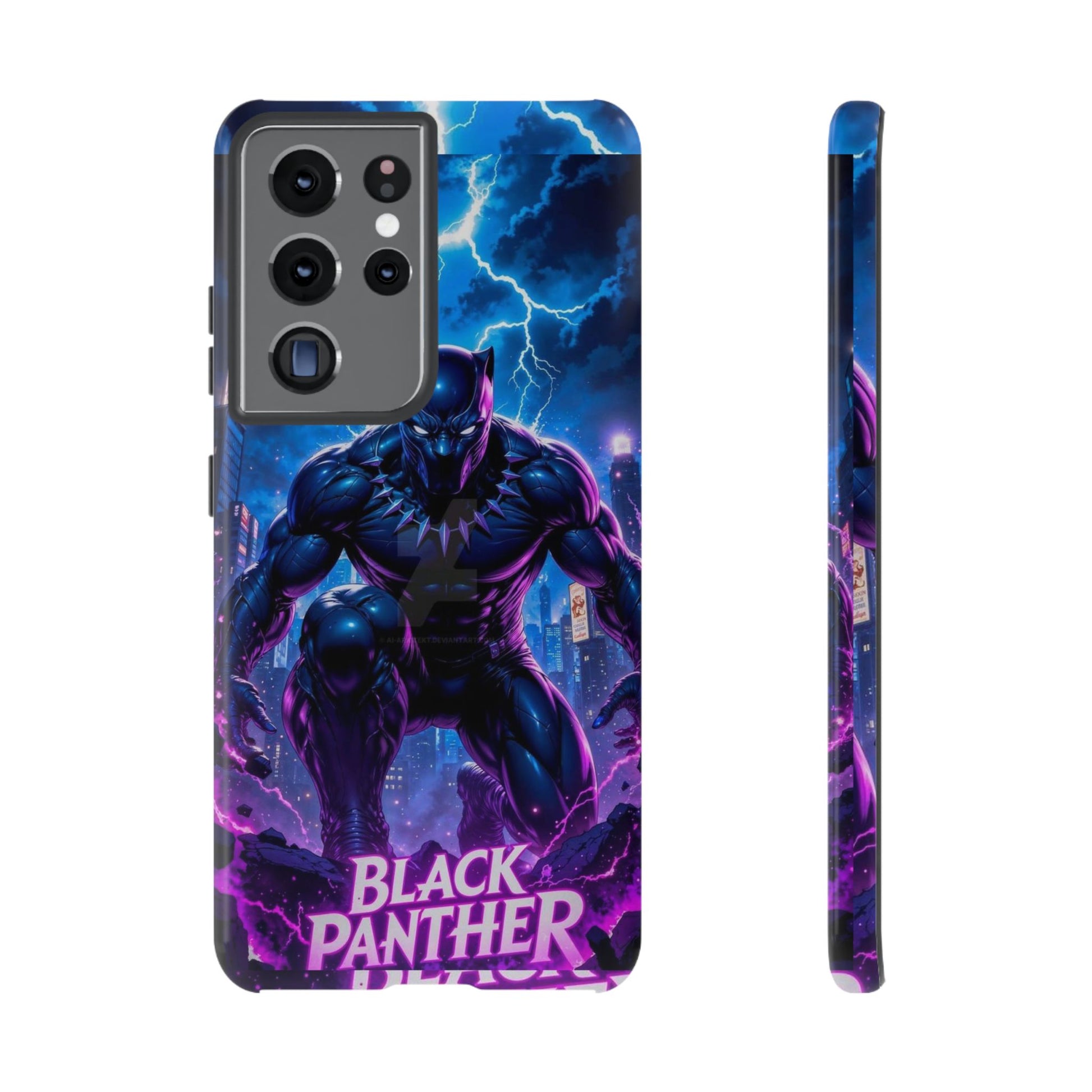 Black Panther Phone Case, Tough Cases for iPhones, Samsung, and Pixel
