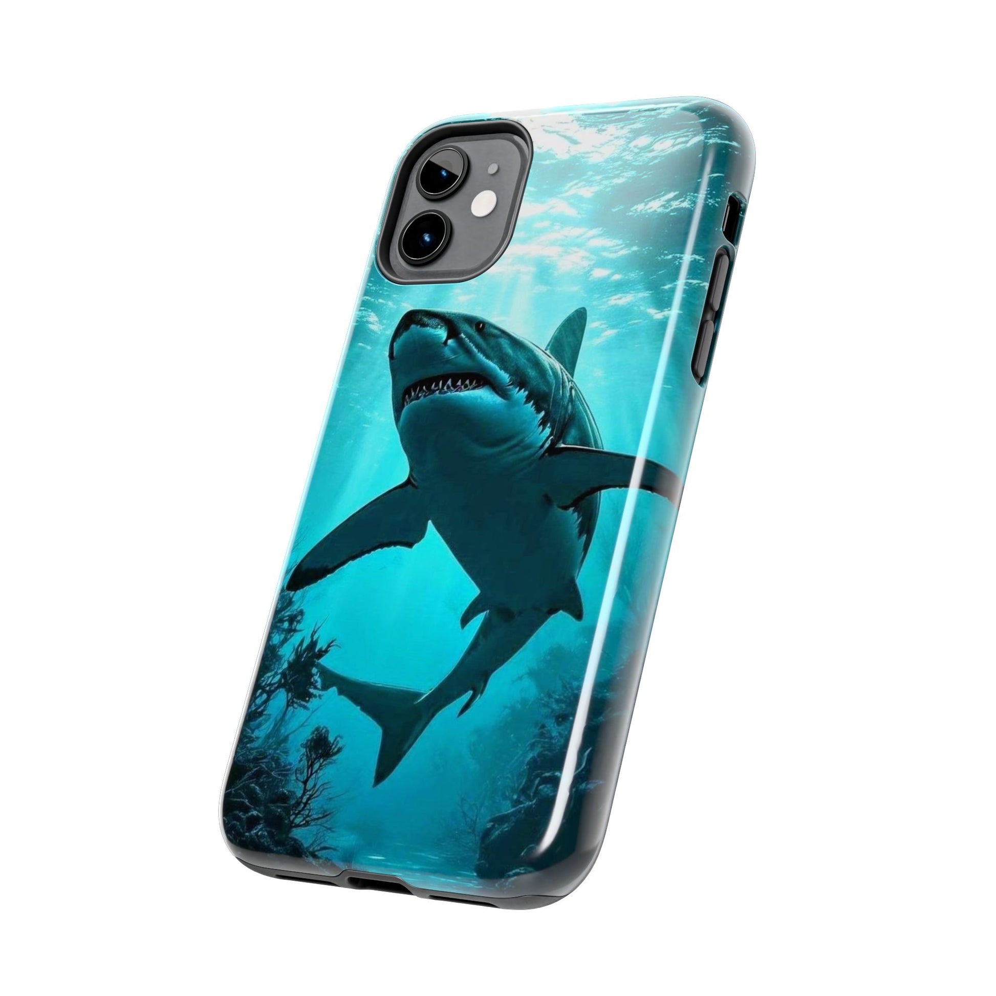 Killer Shark Theme Phone Cases for iPhones & Samsung Phones