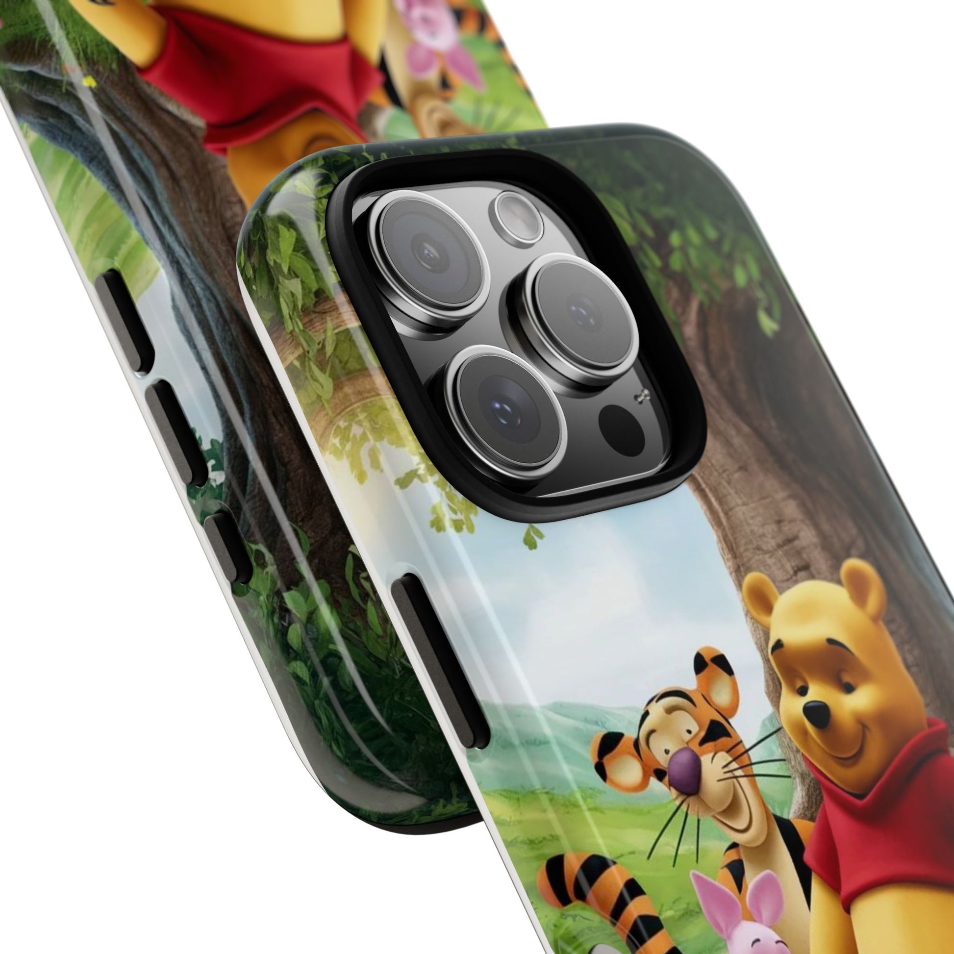 Cute Pooh Bear Phone Case, Tough Cases, Disney Phone for iPhones, Samsung, and Pixel